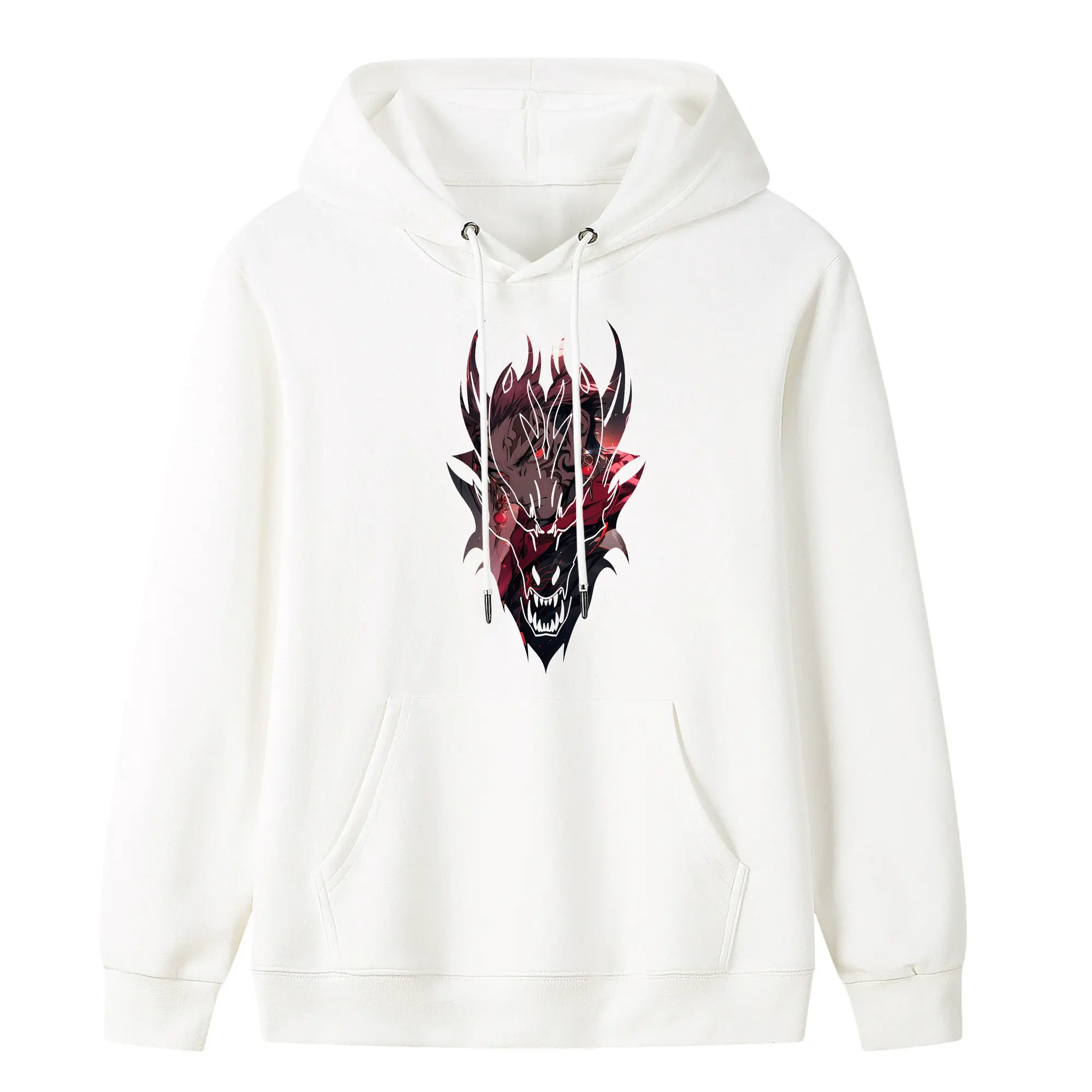 呪術廻戦 グッズ,虎杖 悠仁 - キッズ フード付きパーカー ・ フロントプリント ・ ポリエステル100％ ・ 快適 通学 スポーツ 日常使い お散歩用