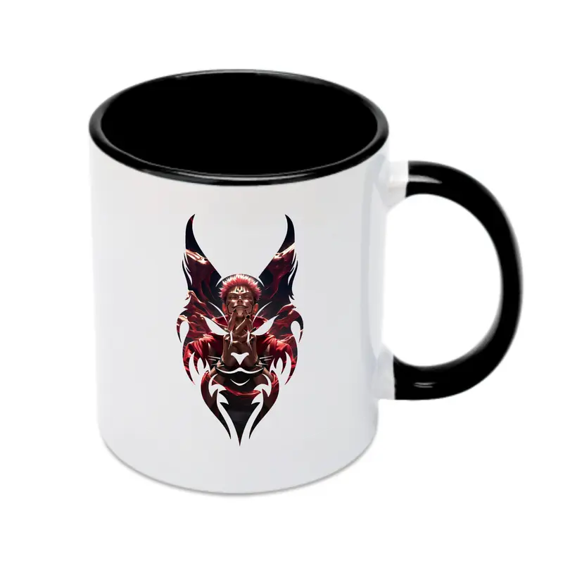 呪術廻戦 グッズ,虎杖 悠仁 - カラフルマグカップ ・ 陶器 ・ 熱転写プリント ・ 鮮やかデザイン ・ 耐久性 高品質 ・ コーヒー お茶 ギフト用