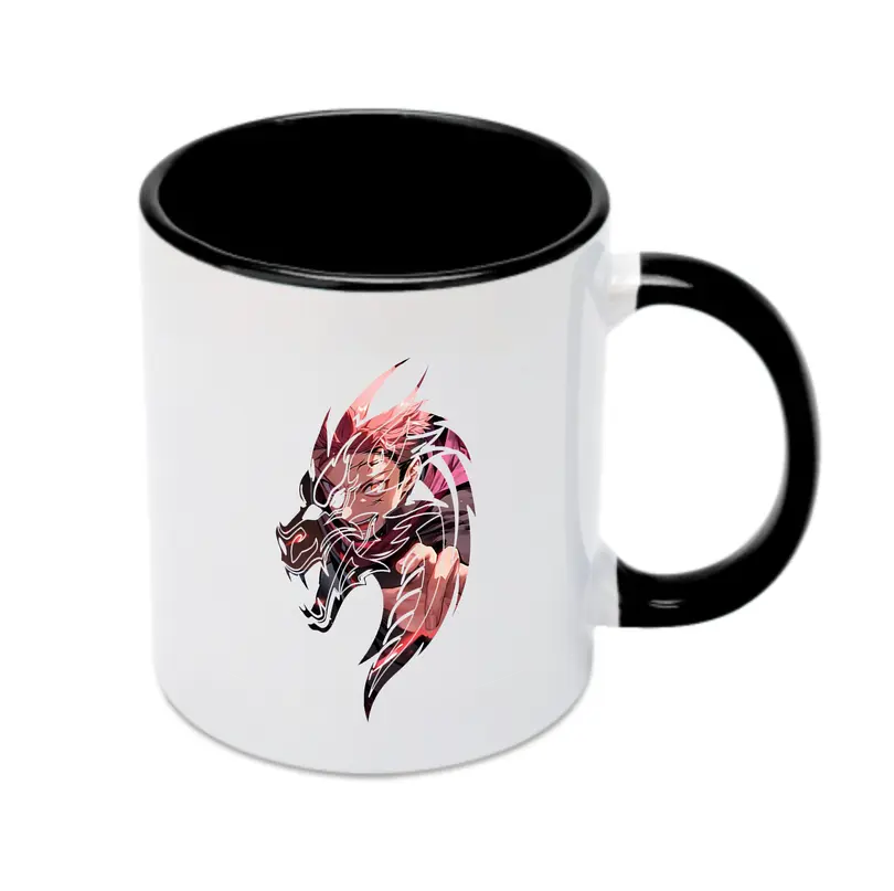 呪術廻戦 グッズ,虎杖 悠仁 - カラフルマグカップ ・ 陶器 ・ 熱転写プリント ・ 鮮やかデザイン ・ 耐久性 高品質 ・ コーヒー お茶 ギフト用