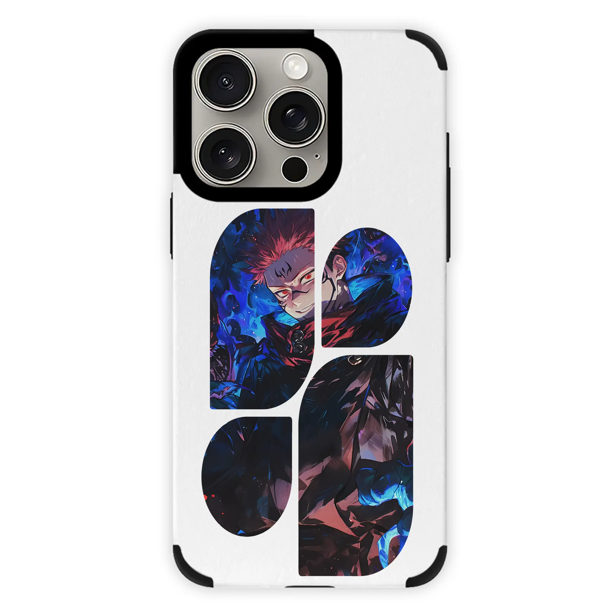 呪術廻戦 グッズ,虎杖 悠仁 - IPhone15ProMax対応 ・ PUレザースマホケース ・ 耐衝撃 ・ 黄変防止 ・ 360度全面保護 ・ 柔らか手触り ・ 3D立体ボタン