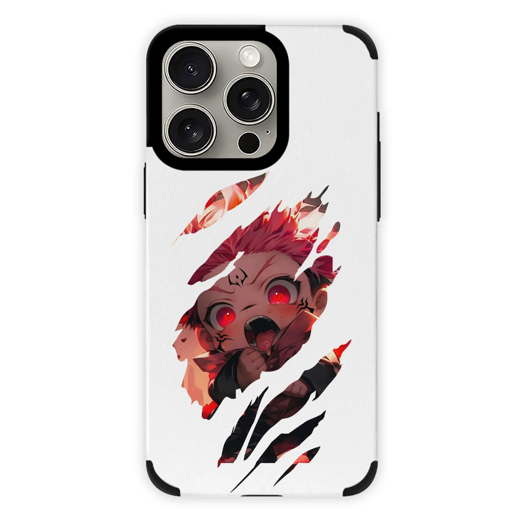 呪術廻戦 グッズ,虎杖 悠仁 - IPhone15ProMax対応 ・ PUレザースマホケース ・ 耐衝撃 ・ 黄変防止 ・ 360度全面保護 ・ 柔らか手触り ・ 3D立体ボタン