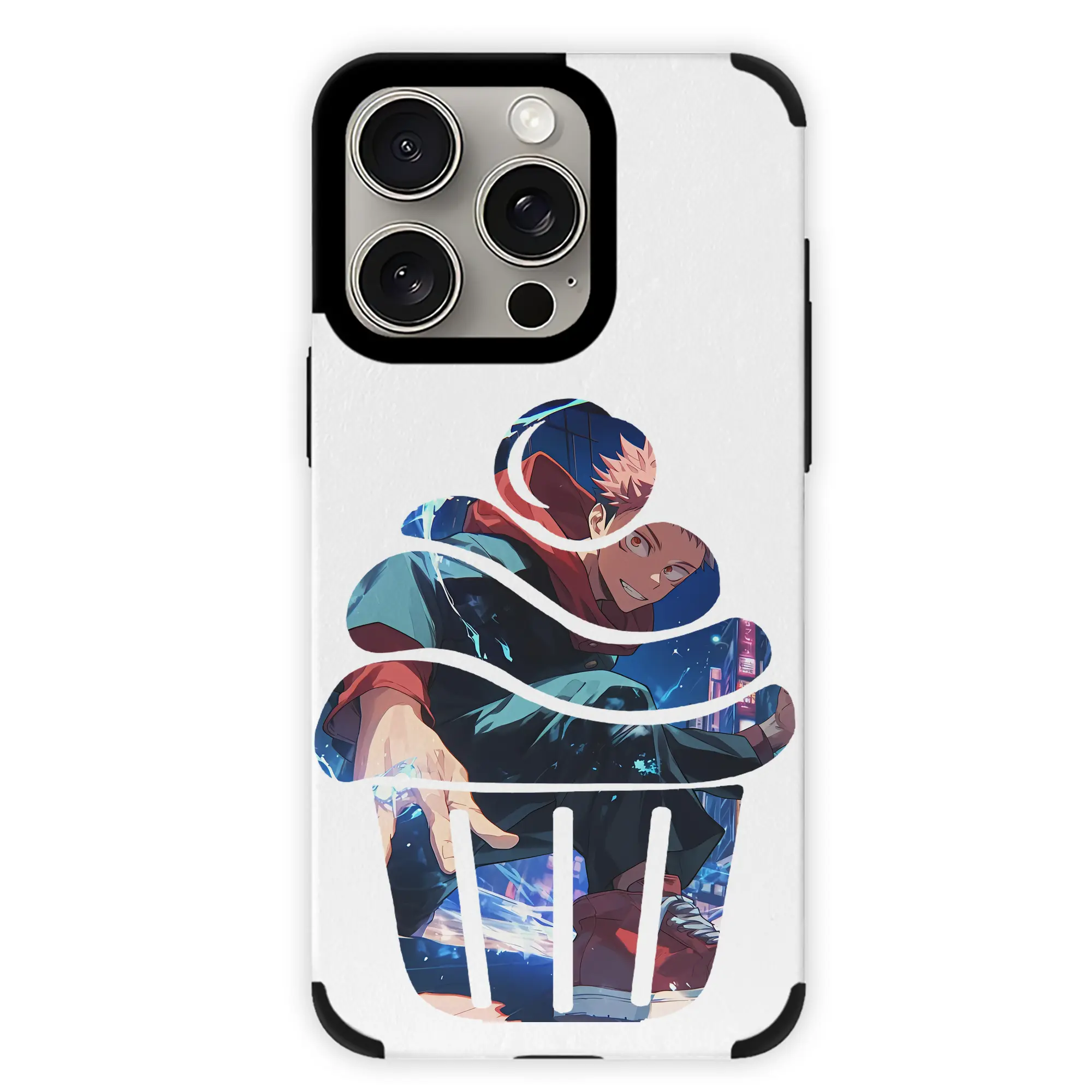 呪術廻戦 グッズ,虎杖 悠仁 - IPhone15ProMax対応 ・ PUレザースマホケース ・ 耐衝撃 ・ 黄変防止 ・ 360度全面保護 ・ 柔らか手触り ・ 3D立体ボタン