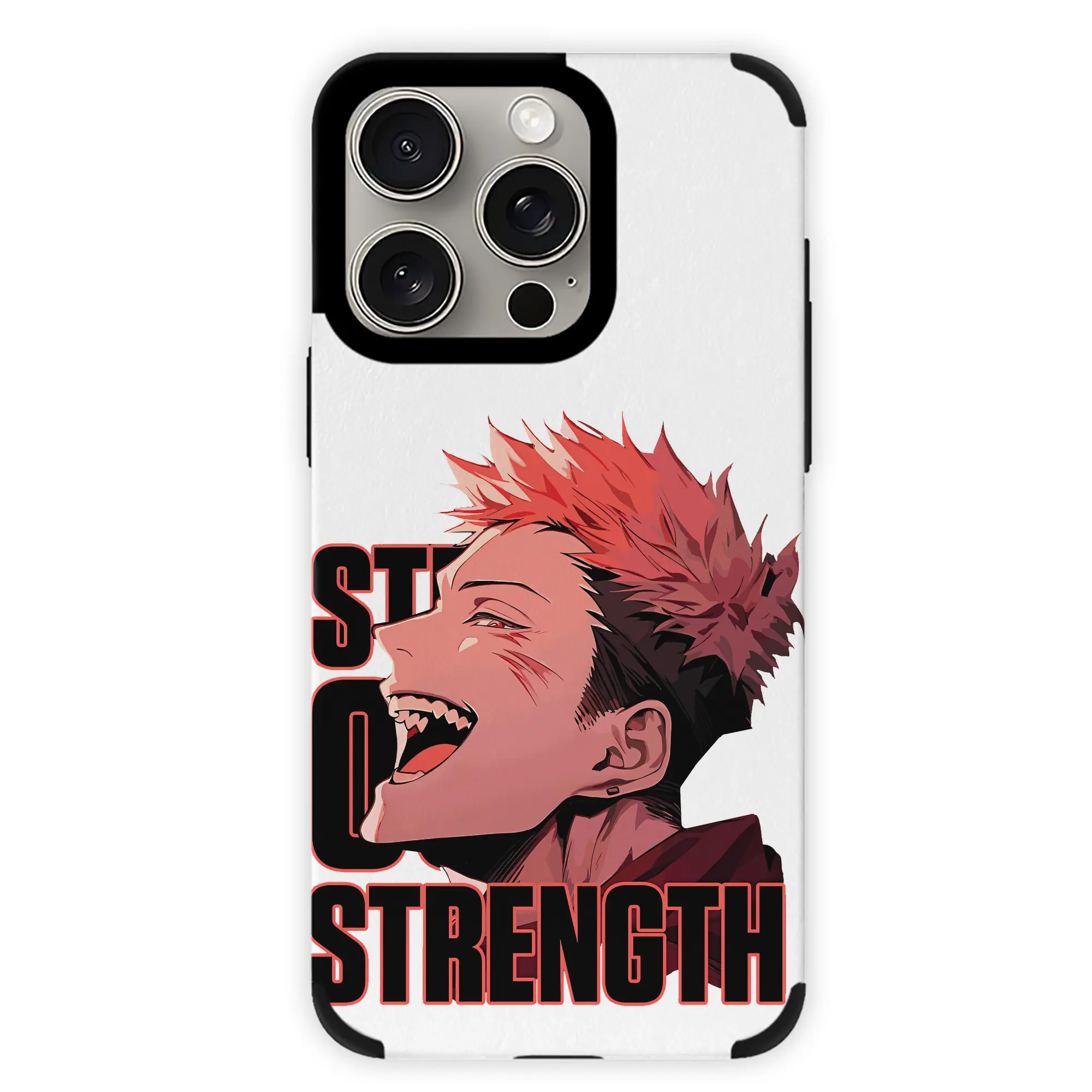 呪術廻戦 グッズ,虎杖 悠仁 - IPhone15ProMax対応 ・ PUレザースマホケース ・ 耐衝撃 ・ 黄変防止 ・ 360度全面保護 ・ 柔らか手触り ・ 3D立体ボタン