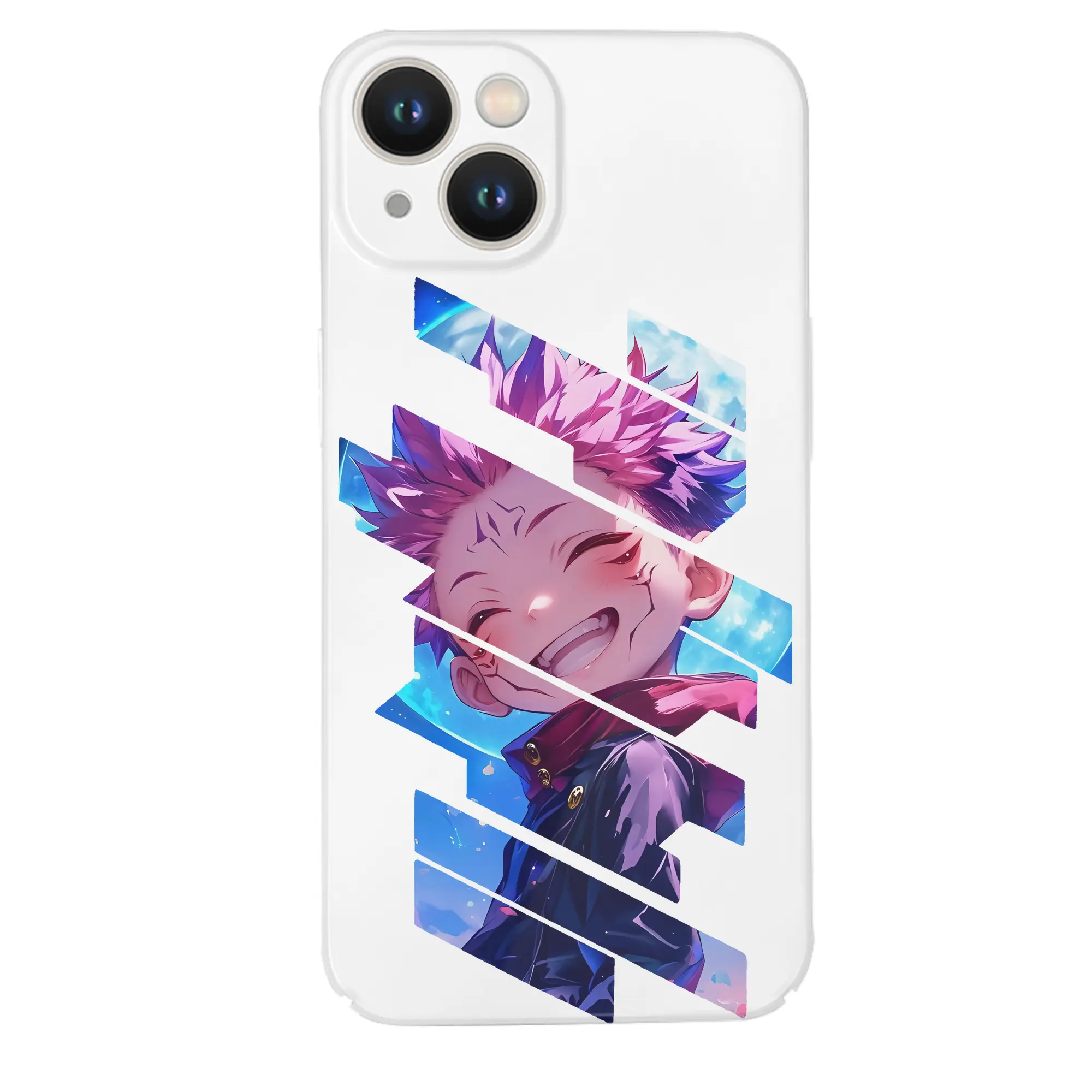 呪術廻戦 グッズ,虎杖 悠仁 - IPhone 14シリーズ対応 ・ ハードケース ・ 衝撃吸収 ・ 360度密着 ・ カメラ保護 ・ 高品質プラスチック ・ 快適操作