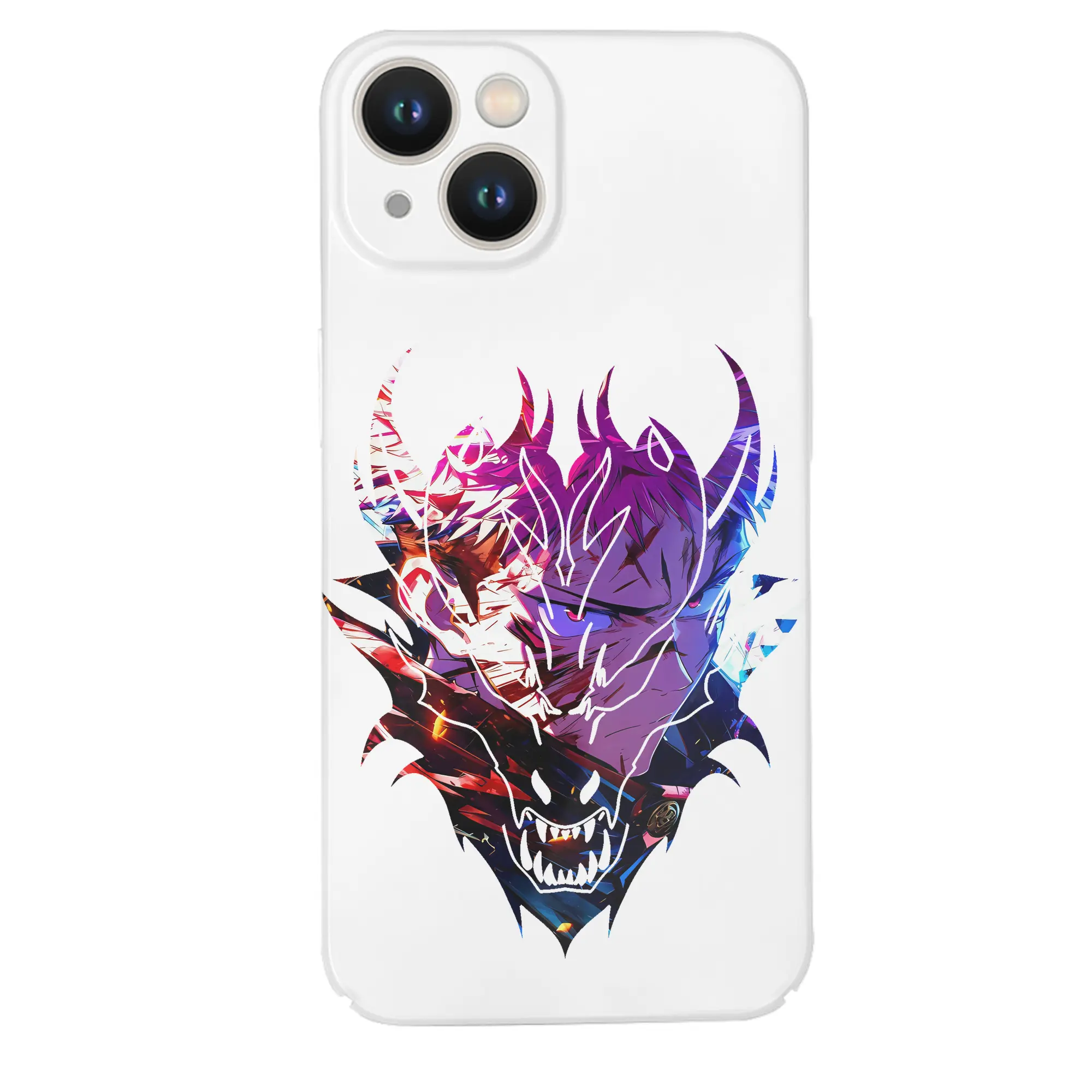 呪術廻戦 グッズ,虎杖 悠仁 - IPhone 14シリーズ対応 ・ ハードケース ・ 衝撃吸収 ・ 360度密着 ・ カメラ保護 ・ 高品質プラスチック ・ 快適操作