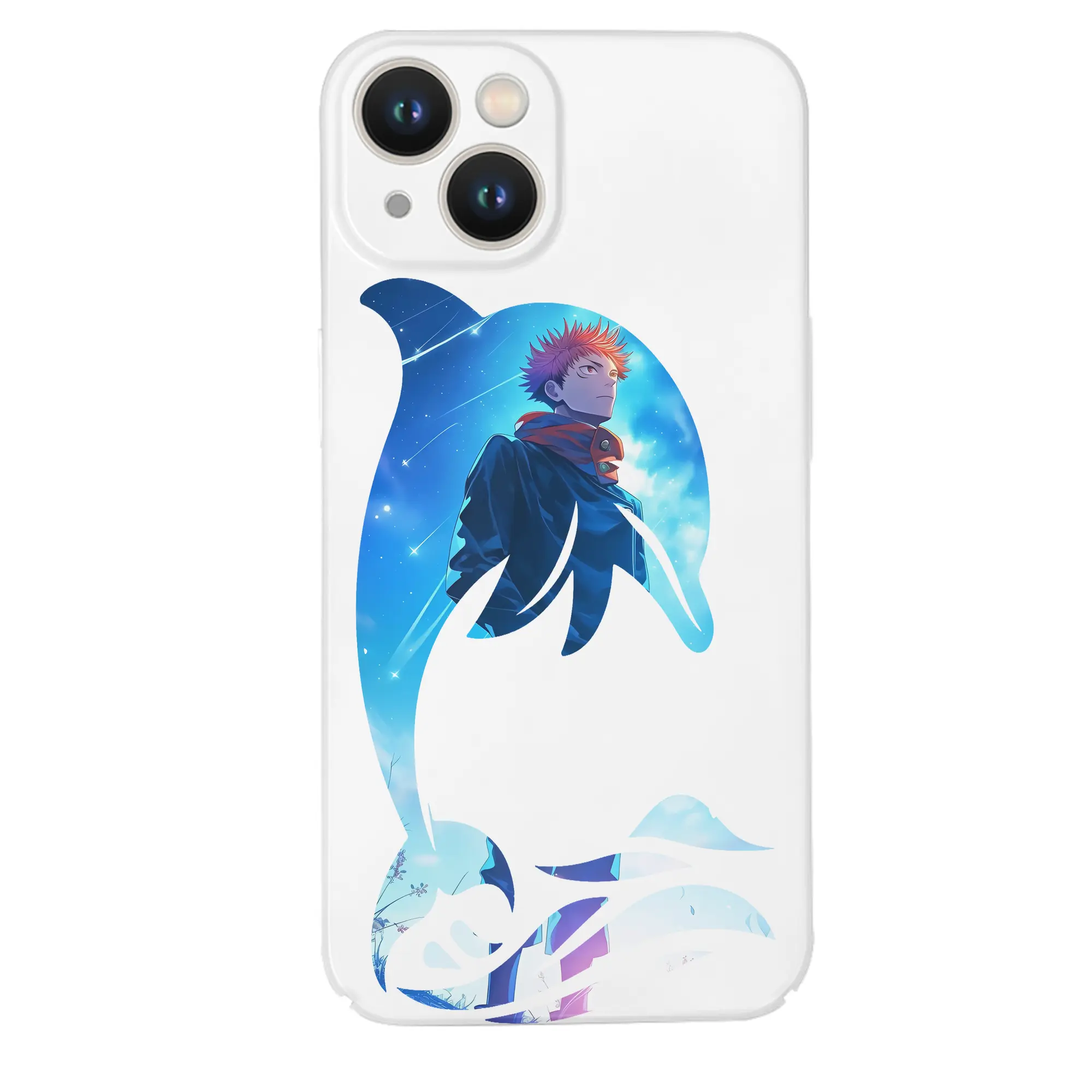 呪術廻戦 グッズ,虎杖 悠仁 - IPhone 14シリーズ対応 ・ ハードケース ・ 衝撃吸収 ・ 360度密着 ・ カメラ保護 ・ 高品質プラスチック ・ 快適操作
