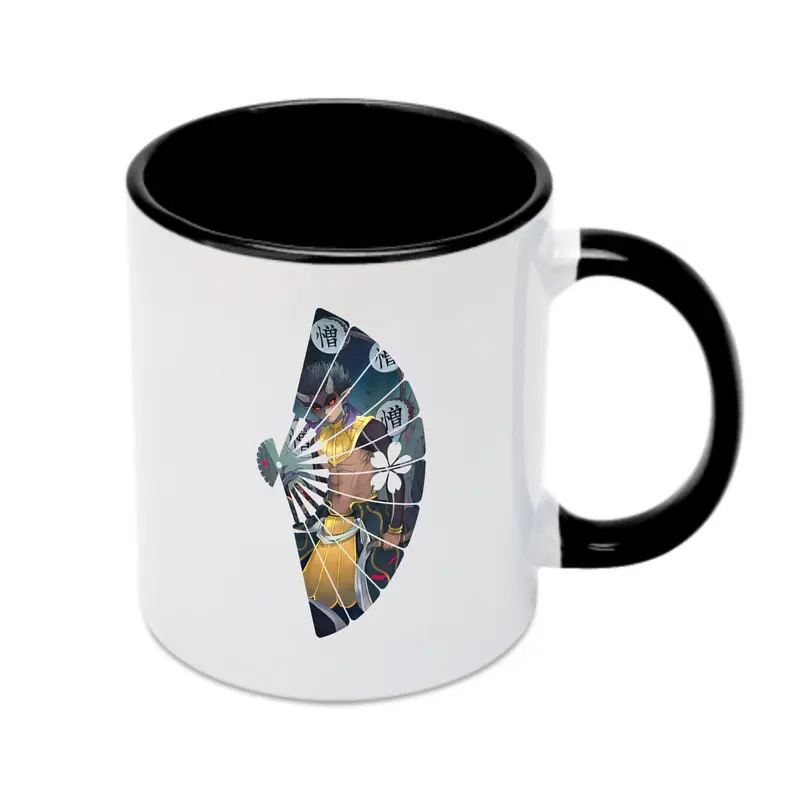 鬼滅の刃 グッズ,半天狗 - カラフルマグカップ ・ 陶器 ・ 熱転写プリント ・ 鮮やかデザイン ・ 耐久性 高品質 ・ コーヒー お茶 ギフト用