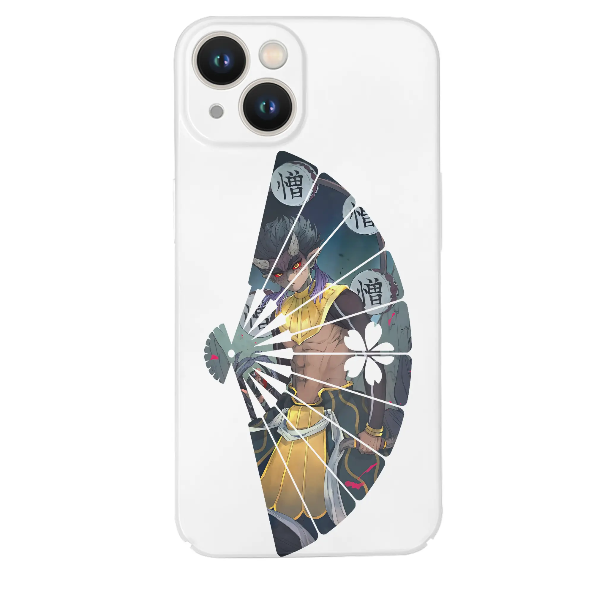 鬼滅の刃 グッズ,半天狗 - IPhone 14シリーズ対応 ・ ハードケース ・ 衝撃吸収 ・ 360度密着 ・ カメラ保護 ・ 高品質プラスチック ・ 快適操作