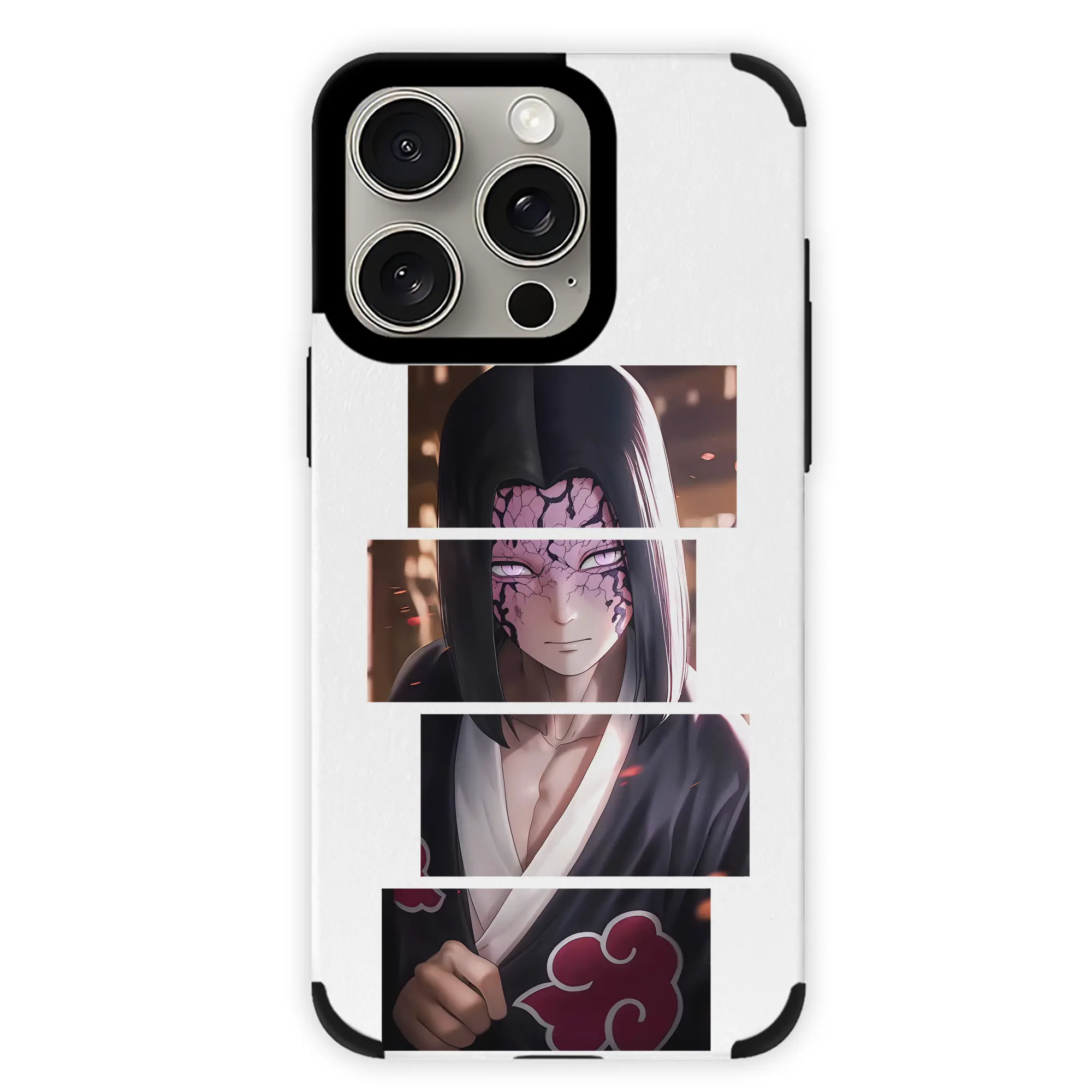 鬼滅の刃 グッズ,産屋敷 耀哉 - IPhone15ProMax対応 ・ PUレザースマホケース ・ 耐衝撃 ・ 黄変防止 ・ 360度全面保護 ・ 柔らか手触り ・ 3D立体ボタン