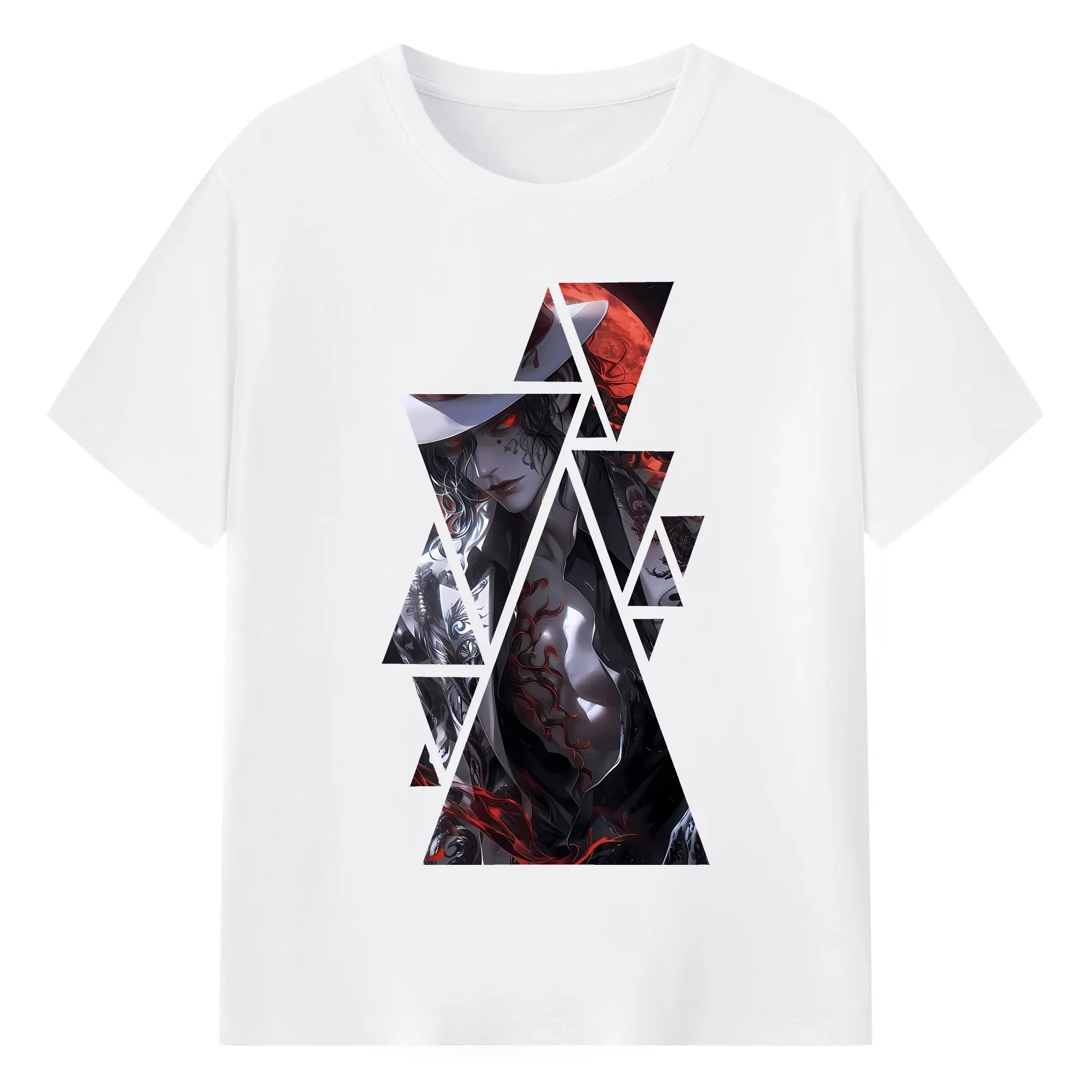 鬼滅の刃 グッズ,鬼舞辻 無惨 - 綿100％ 半袖Tシャツ ・ フロントプリント ・ 快適 通気性 ・ 日常使い 散歩 スポーツ用