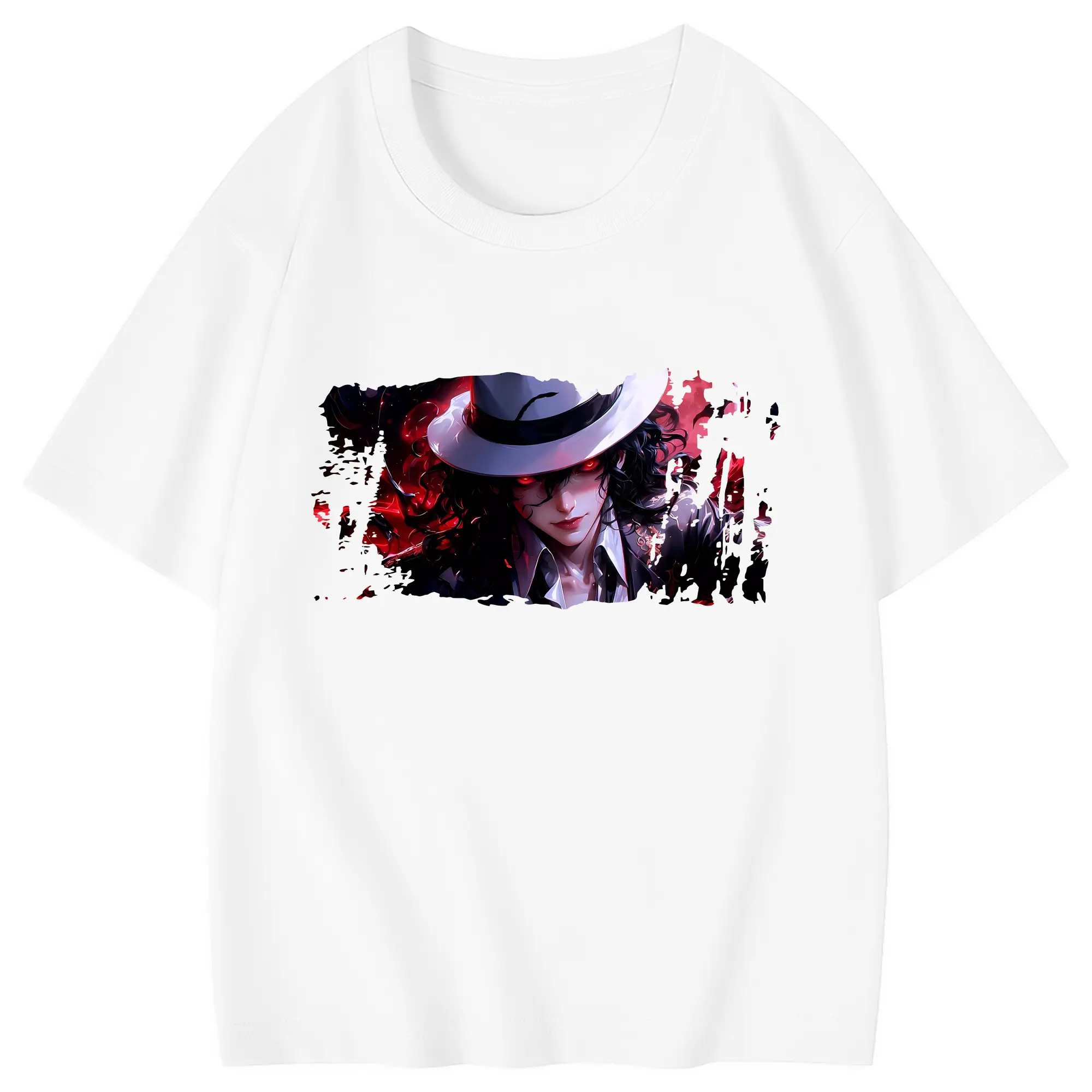 鬼滅の刃 グッズ,鬼舞辻 無惨 - 綿100％ キッズTシャツ ・ フロントプリント ・ 快適 通気性 ・ スポーツ カジュアル 散歩用