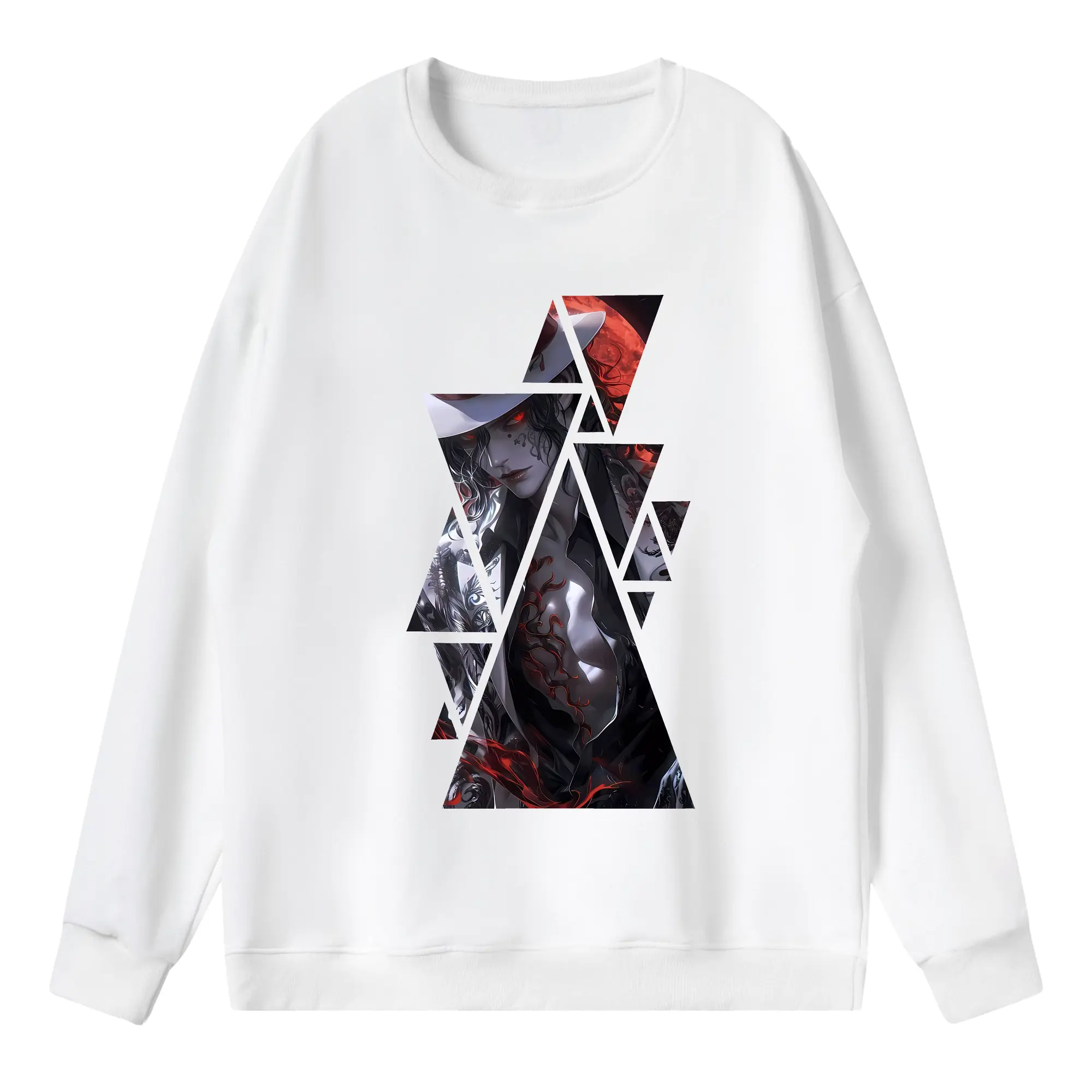 鬼滅の刃 グッズ,鬼舞辻 無惨 - 薄手 クルーネック スウェット 裏毛260g · ポリエステル 春秋向け カジュアル 男女兼用 · トレーナー デイリー スポーツ 散歩に最適