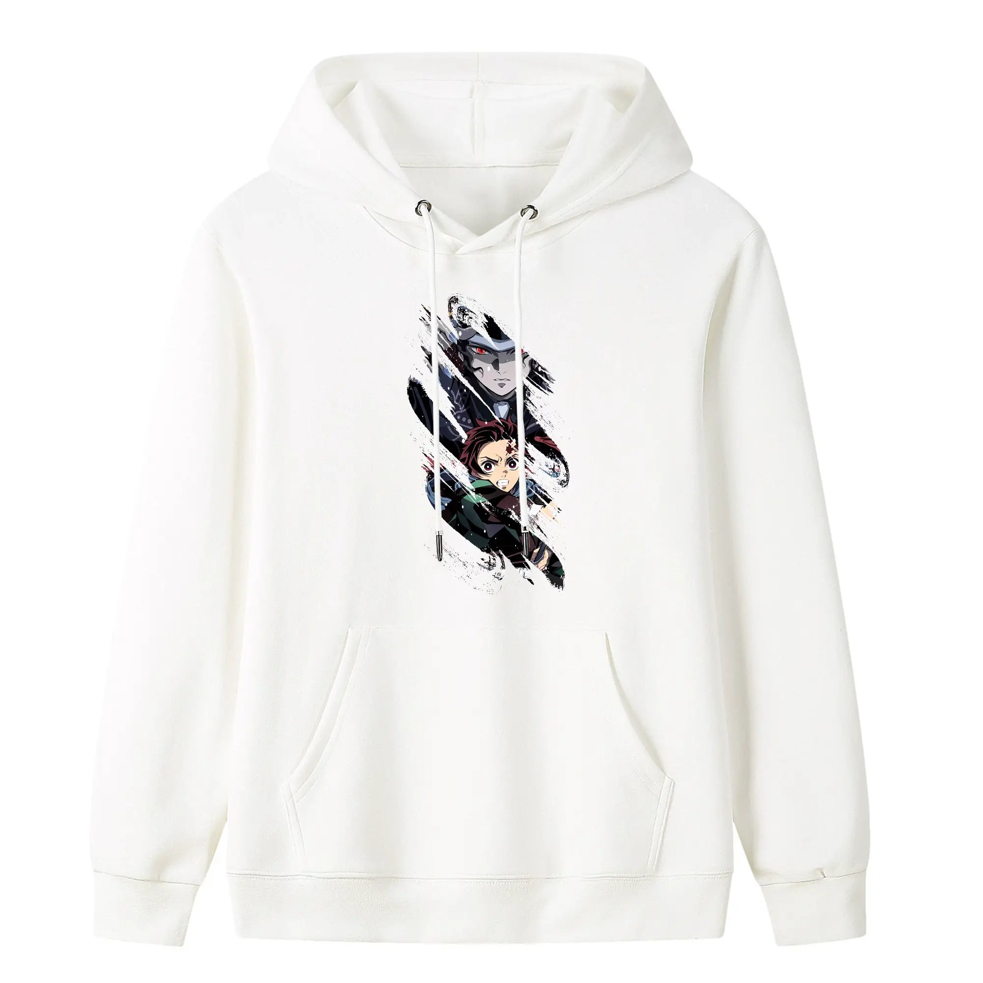 鬼滅の刃 グッズ,鬼舞辻 無惨 - キッズ フード付きパーカー ・ フロントプリント ・ ポリエステル100％ ・ 快適 通学 スポーツ 日常使い お散歩用