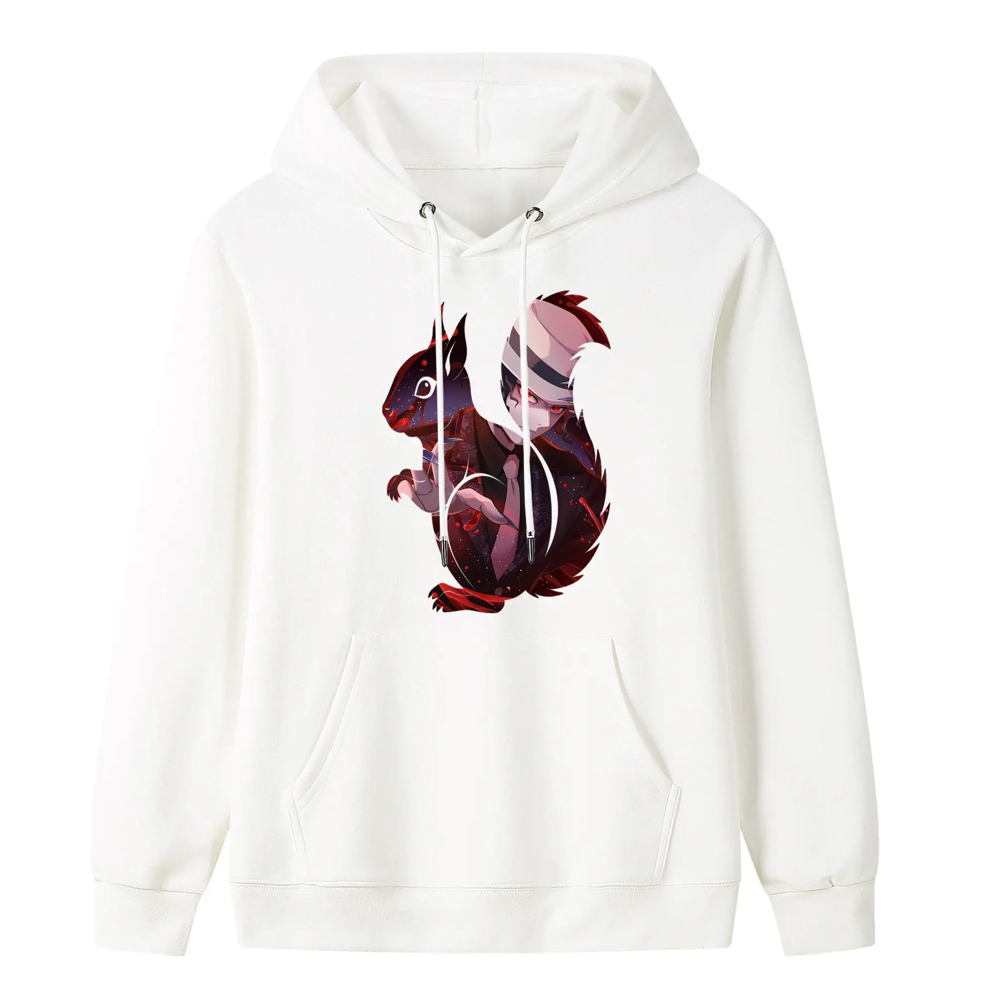 鬼滅の刃 グッズ,鬼舞辻 無惨 - キッズ フード付きパーカー ・ フロントプリント ・ ポリエステル100％ ・ 快適 通学 スポーツ 日常使い お散歩用