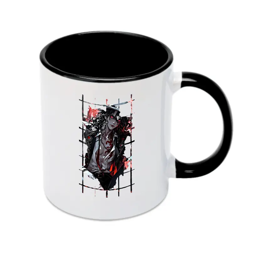 鬼滅の刃 グッズ,鬼舞辻 無惨 - カラフルマグカップ ・ 陶器 ・ 熱転写プリント ・ 鮮やかデザイン ・ 耐久性 高品質 ・ コーヒー お茶 ギフト用