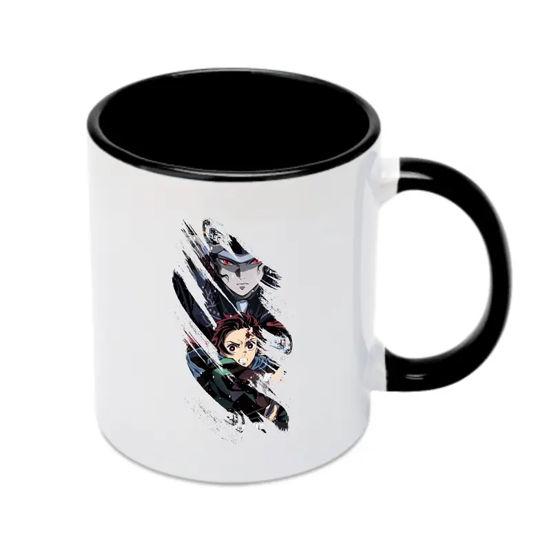 鬼滅の刃 グッズ,鬼舞辻 無惨 - カラフルマグカップ ・ 陶器 ・ 熱転写プリント ・ 鮮やかデザイン ・ 耐久性 高品質 ・ コーヒー お茶 ギフト用