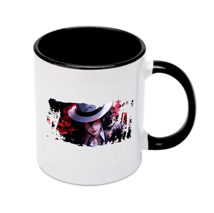 鬼滅の刃 グッズ,鬼舞辻 無惨 - カラフルマグカップ ・ 陶器 ・ 熱転写プリント ・ 鮮やかデザイン ・ 耐久性 高品質 ・ コーヒー お茶 ギフト用