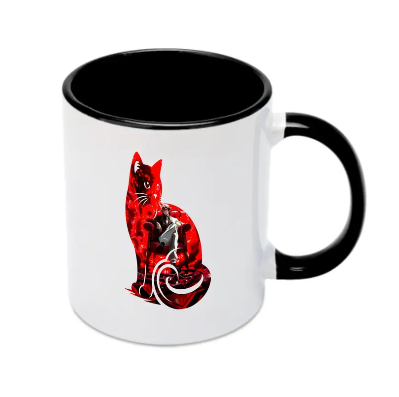 鬼滅の刃 グッズ,鬼舞辻 無惨 - カラフルマグカップ ・ 陶器 ・ 熱転写プリント ・ 鮮やかデザイン ・ 耐久性 高品質 ・ コーヒー お茶 ギフト用