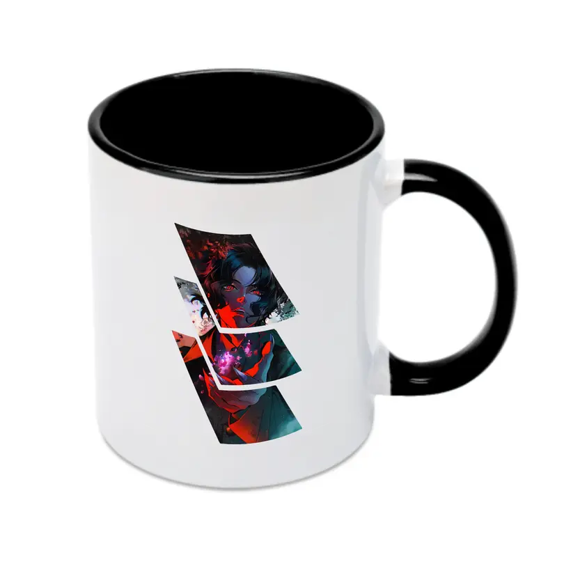 鬼滅の刃 グッズ,鬼舞辻 無惨 - カラフルマグカップ ・ 陶器 ・ 熱転写プリント ・ 鮮やかデザイン ・ 耐久性 高品質 ・ コーヒー お茶 ギフト用