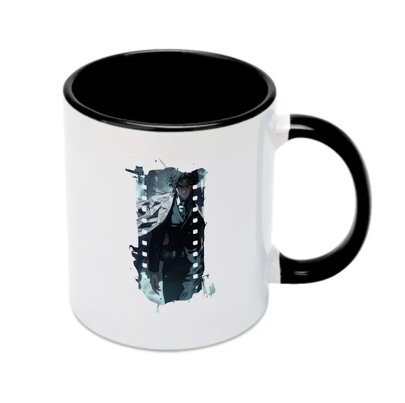 鬼滅の刃 グッズ,鬼舞辻 無惨 - カラフルマグカップ ・ 陶器 ・ 熱転写プリント ・ 鮮やかデザイン ・ 耐久性 高品質 ・ コーヒー お茶 ギフト用