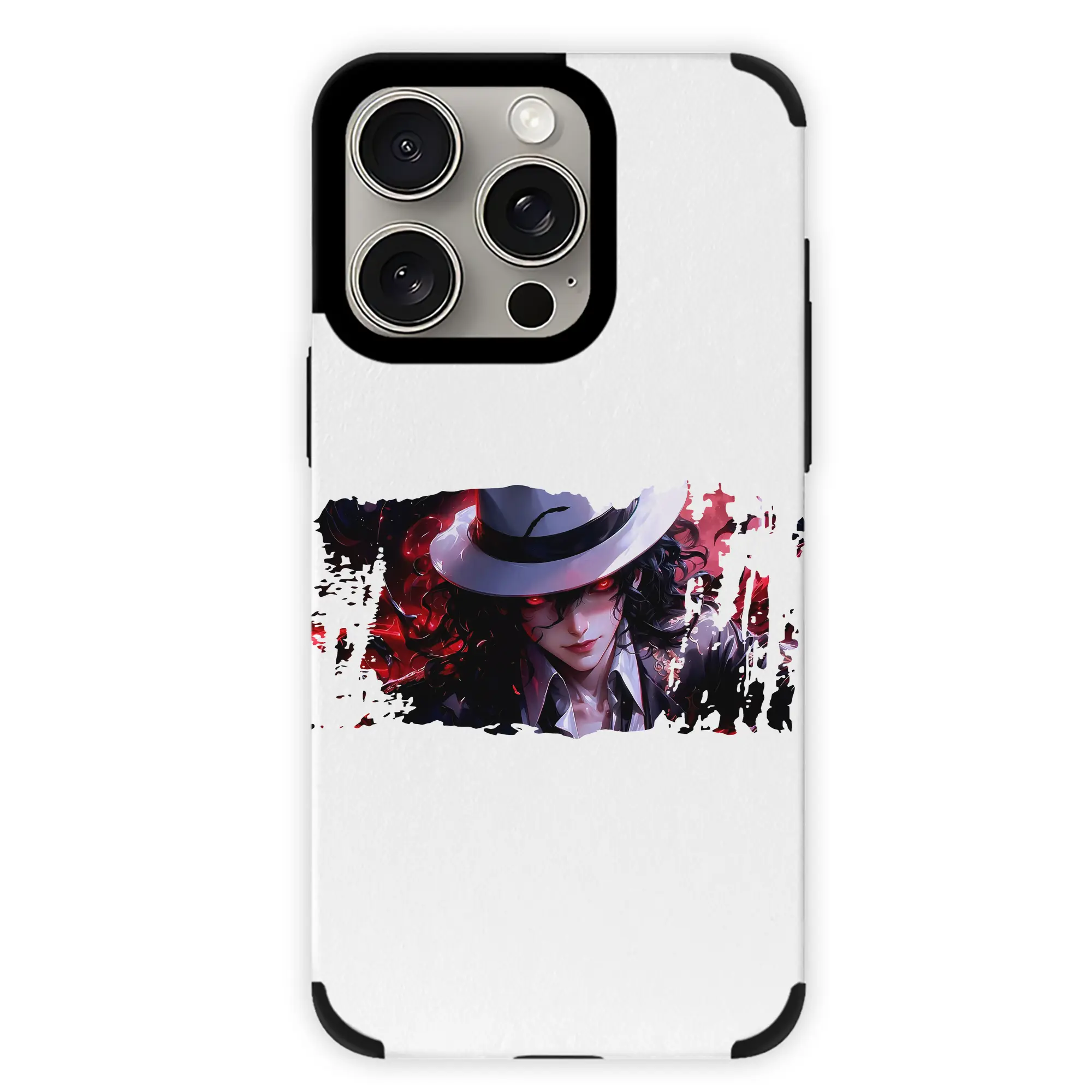 鬼滅の刃 グッズ,鬼舞辻 無惨 - IPhone15ProMax対応 ・ PUレザースマホケース ・ 耐衝撃 ・ 黄変防止 ・ 360度全面保護 ・ 柔らか手触り ・ 3D立体ボタン