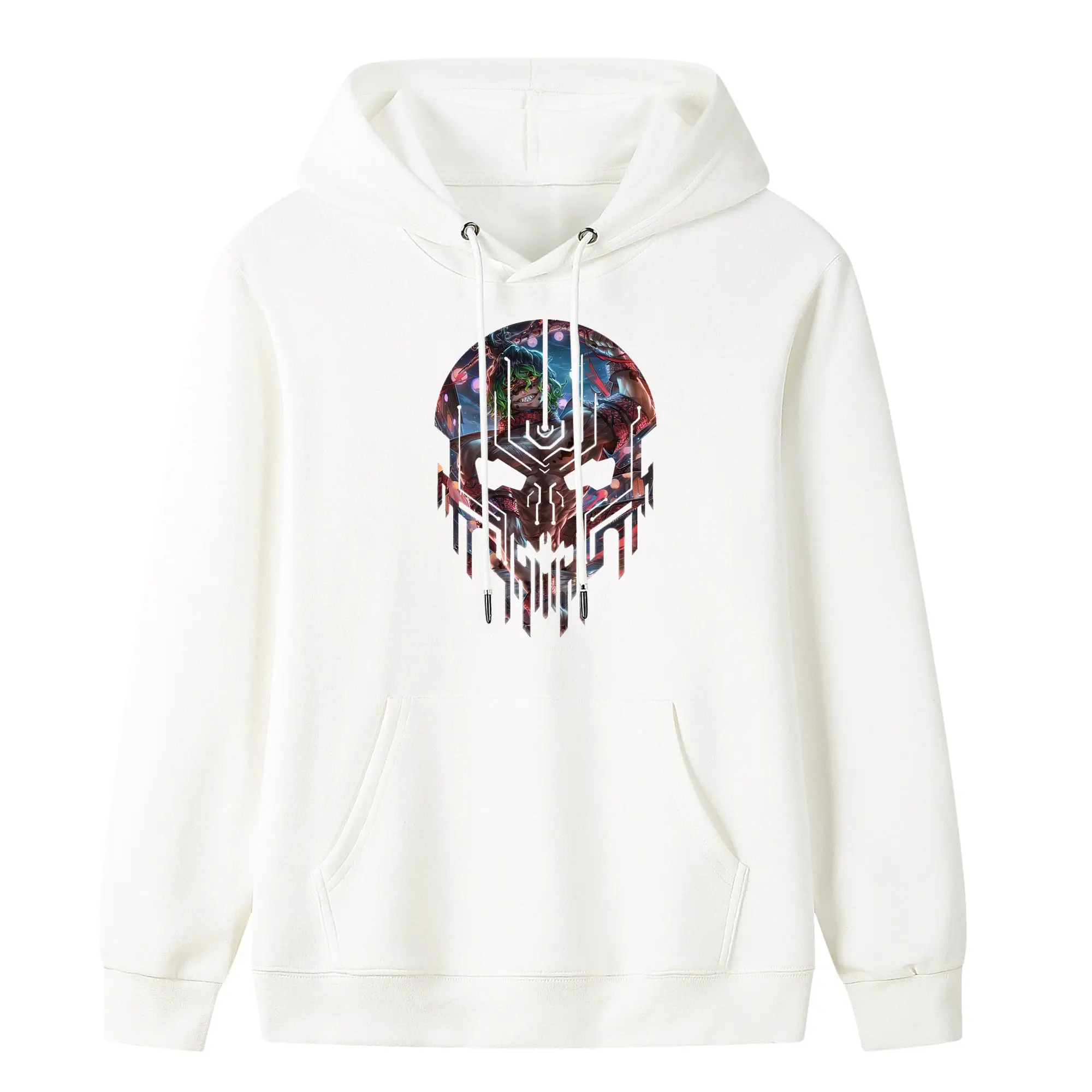 鬼滅の刃 グッズ,妓夫太郎 - キッズ フード付きパーカー ・ フロントプリント ・ ポリエステル100％ ・ 快適 通学 スポーツ 日常使い お散歩用