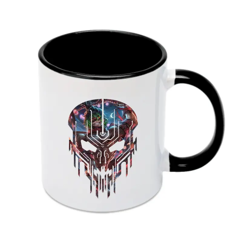 鬼滅の刃 グッズ,妓夫太郎 - カラフルマグカップ ・ 陶器 ・ 熱転写プリント ・ 鮮やかデザイン ・ 耐久性 高品質 ・ コーヒー お茶 ギフト用