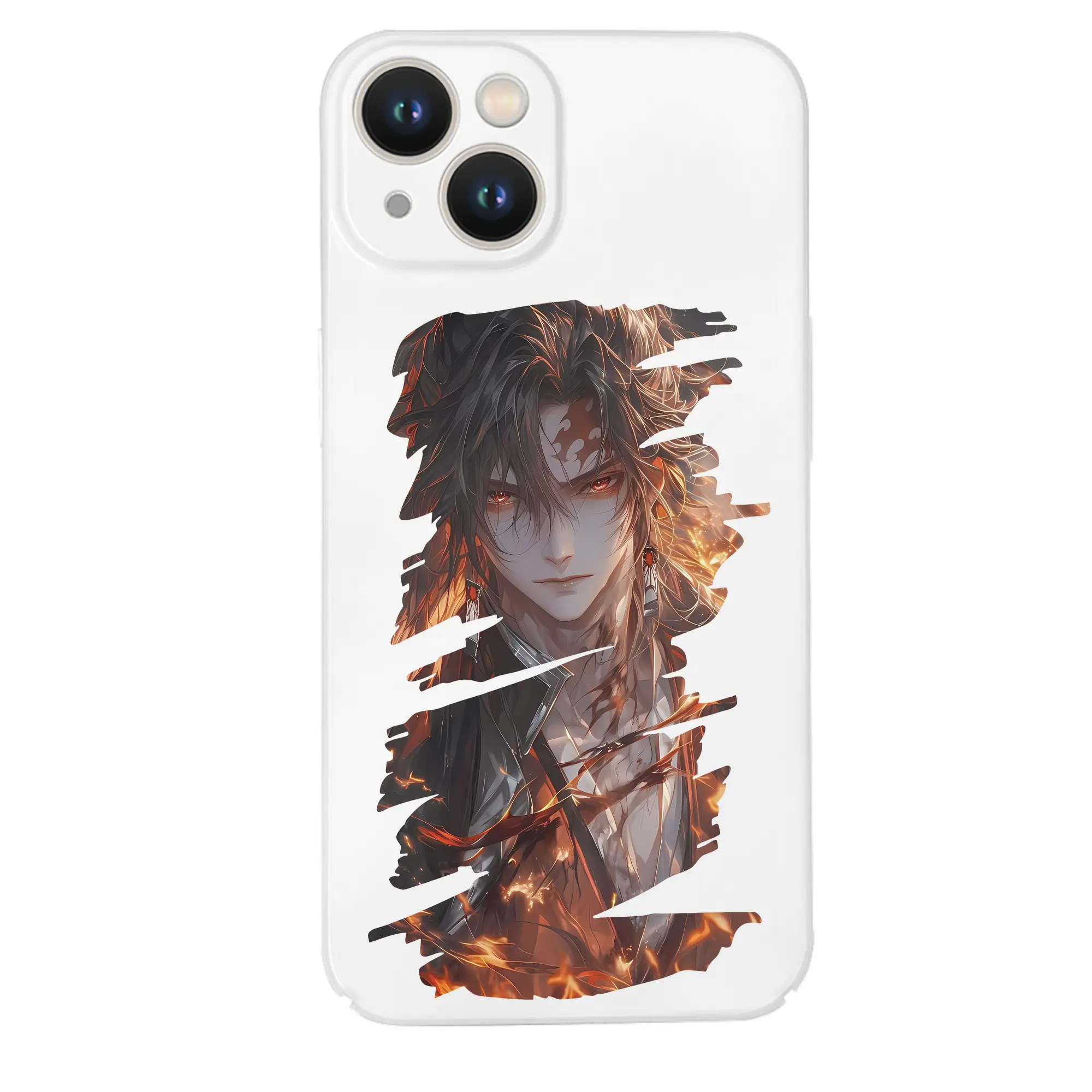 鬼滅の刃 グッズ,継国 縁壱 - IPhone 14シリーズ対応 ・ ハードケース ・ 衝撃吸収 ・ 360度密着 ・ カメラ保護 ・ 高品質プラスチック ・ 快適操作
