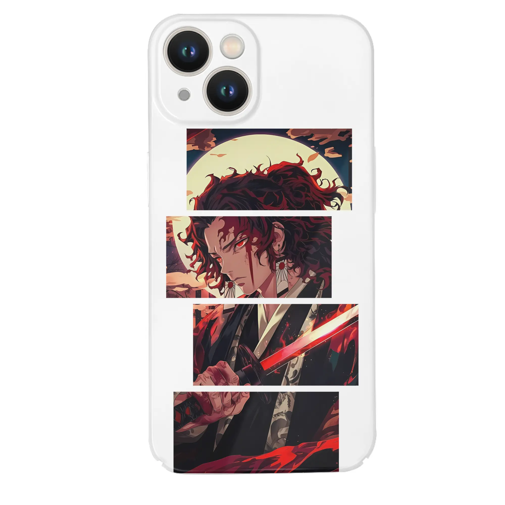 鬼滅の刃 グッズ,継国 縁壱 - IPhone 14シリーズ対応 ・ ハードケース ・ 衝撃吸収 ・ 360度密着 ・ カメラ保護 ・ 高品質プラスチック ・ 快適操作