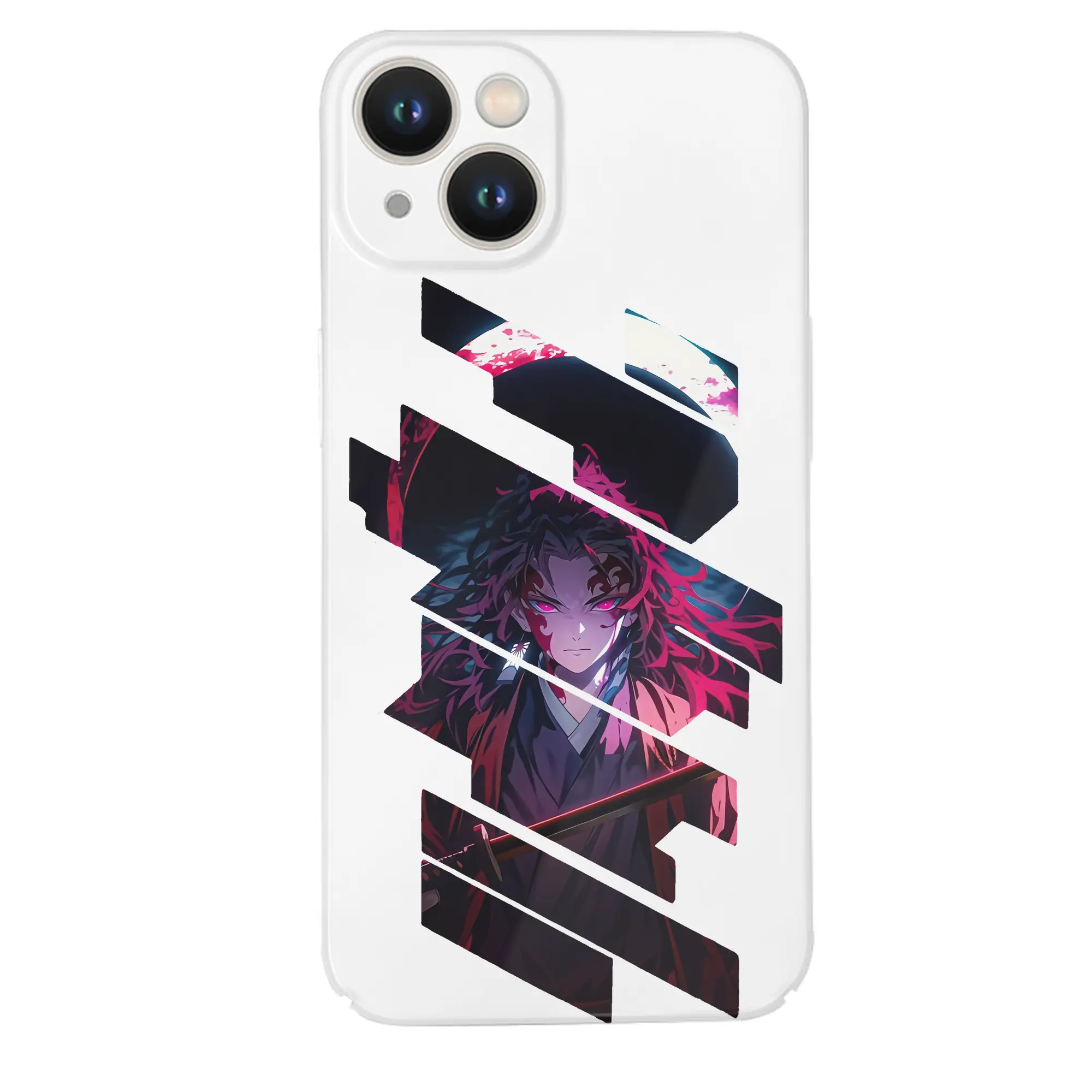 鬼滅の刃 グッズ,継国 縁壱 - IPhone 14シリーズ対応 ・ ハードケース ・ 衝撃吸収 ・ 360度密着 ・ カメラ保護 ・ 高品質プラスチック ・ 快適操作