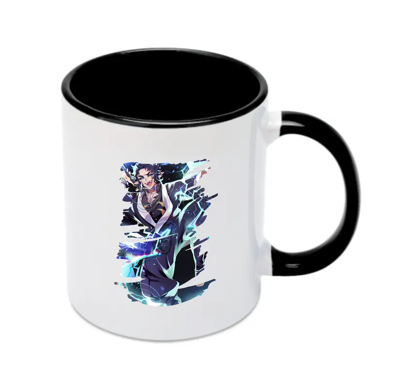 鬼滅の刃 グッズ,獪岳 - カラフルマグカップ ・ 陶器 ・ 熱転写プリント ・ 鮮やかデザイン ・ 耐久性 高品質 ・ コーヒー お茶 ギフト用