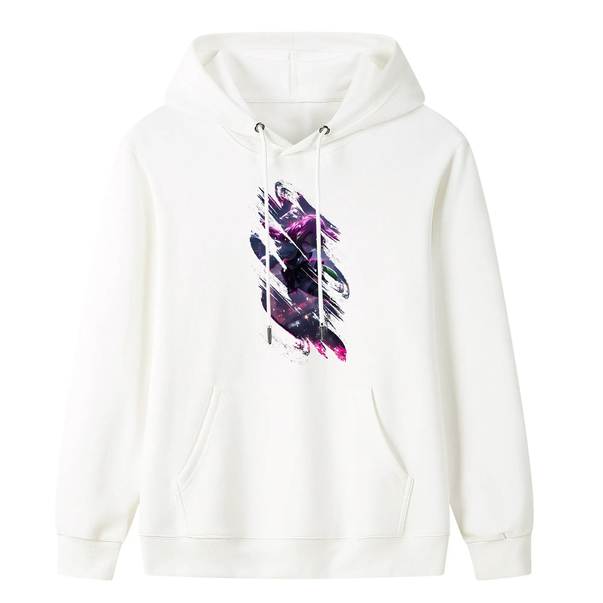 鬼滅の刃 グッズ,甘露寺 蜜璃 - キッズ フード付きパーカー ・ フロントプリント ・ ポリエステル100％ ・ 快適 通学 スポーツ 日常使い お散歩用