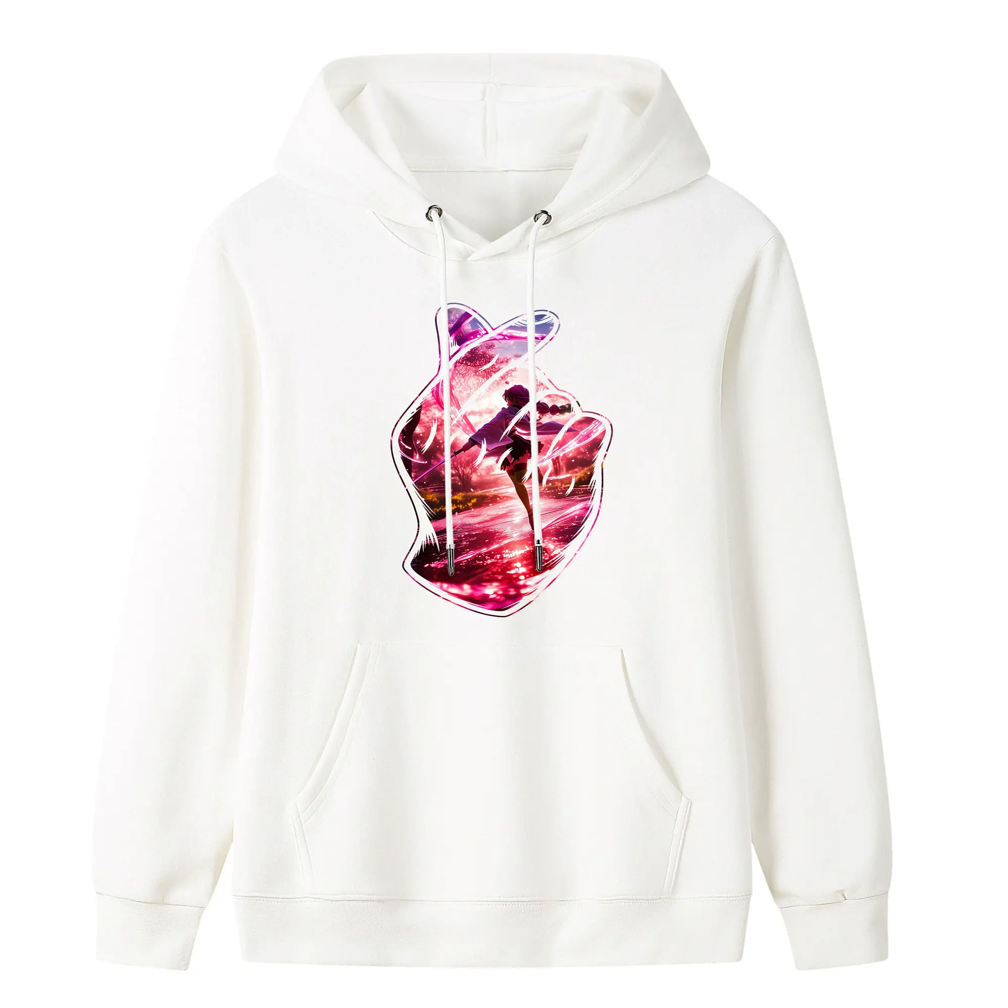 鬼滅の刃 グッズ,甘露寺 蜜璃 - キッズ フード付きパーカー ・ フロントプリント ・ ポリエステル100％ ・ 快適 通学 スポーツ 日常使い お散歩用