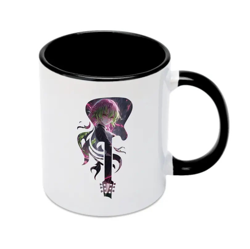 鬼滅の刃 グッズ,甘露寺 蜜璃 - カラフルマグカップ ・ 陶器 ・ 熱転写プリント ・ 鮮やかデザイン ・ 耐久性 高品質 ・ コーヒー お茶 ギフト用