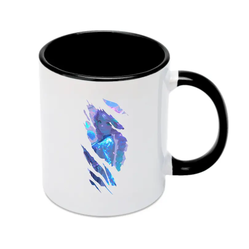 鬼滅の刃 グッズ,甘露寺 蜜璃 - カラフルマグカップ ・ 陶器 ・ 熱転写プリント ・ 鮮やかデザイン ・ 耐久性 高品質 ・ コーヒー お茶 ギフト用