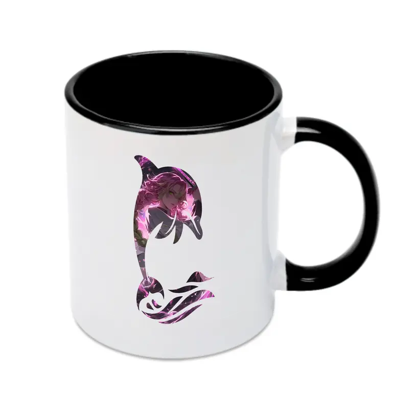 鬼滅の刃 グッズ,甘露寺 蜜璃 - カラフルマグカップ ・ 陶器 ・ 熱転写プリント ・ 鮮やかデザイン ・ 耐久性 高品質 ・ コーヒー お茶 ギフト用