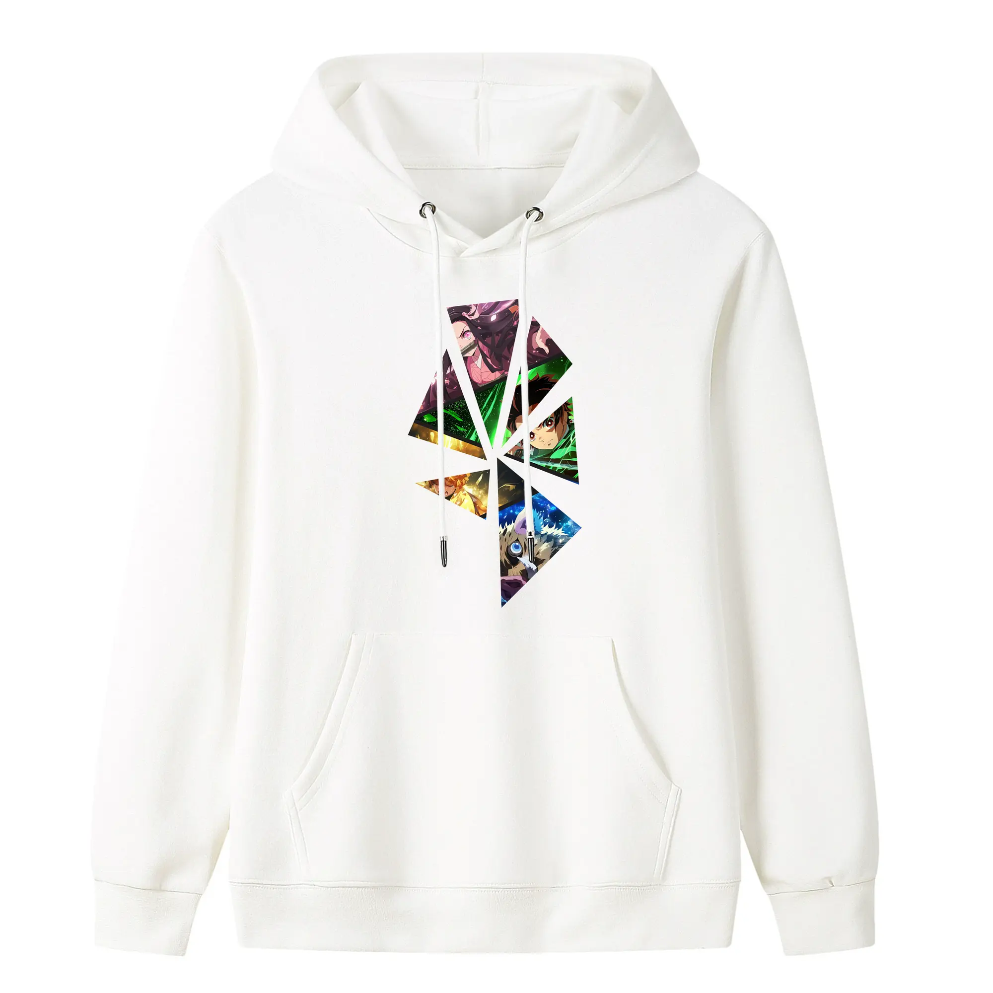 鬼滅の刃 グッズ,竈門 禰豆子 - キッズ フード付きパーカー ・ フロントプリント ・ ポリエステル100％ ・ 快適 通学 スポーツ 日常使い お散歩用