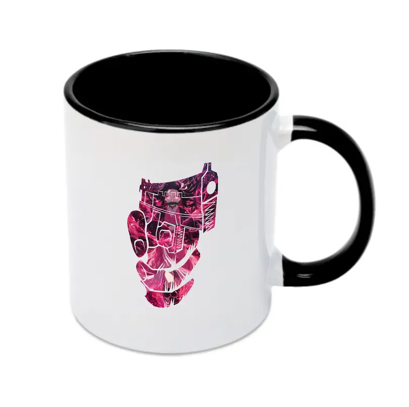 鬼滅の刃 グッズ,竈門 禰豆子 - カラフルマグカップ ・ 陶器 ・ 熱転写プリント ・ 鮮やかデザイン ・ 耐久性 高品質 ・ コーヒー お茶 ギフト用