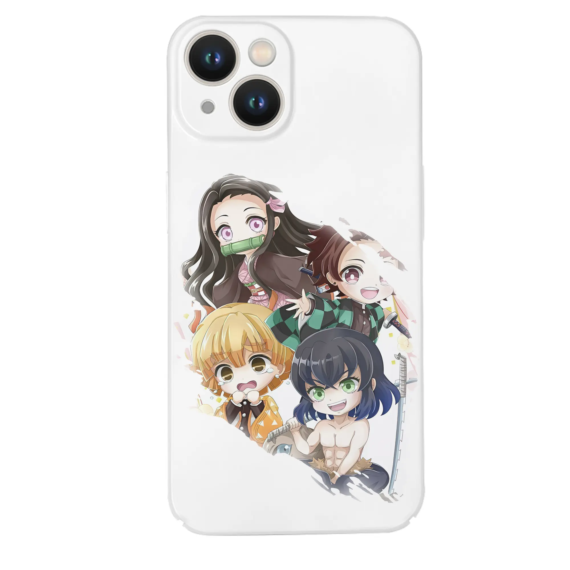 鬼滅の刃 グッズ,竈門 禰豆子 - IPhone 14シリーズ対応 ・ ハードケース ・ 衝撃吸収 ・ 360度密着 ・ カメラ保護 ・ 高品質プラスチック ・ 快適操作