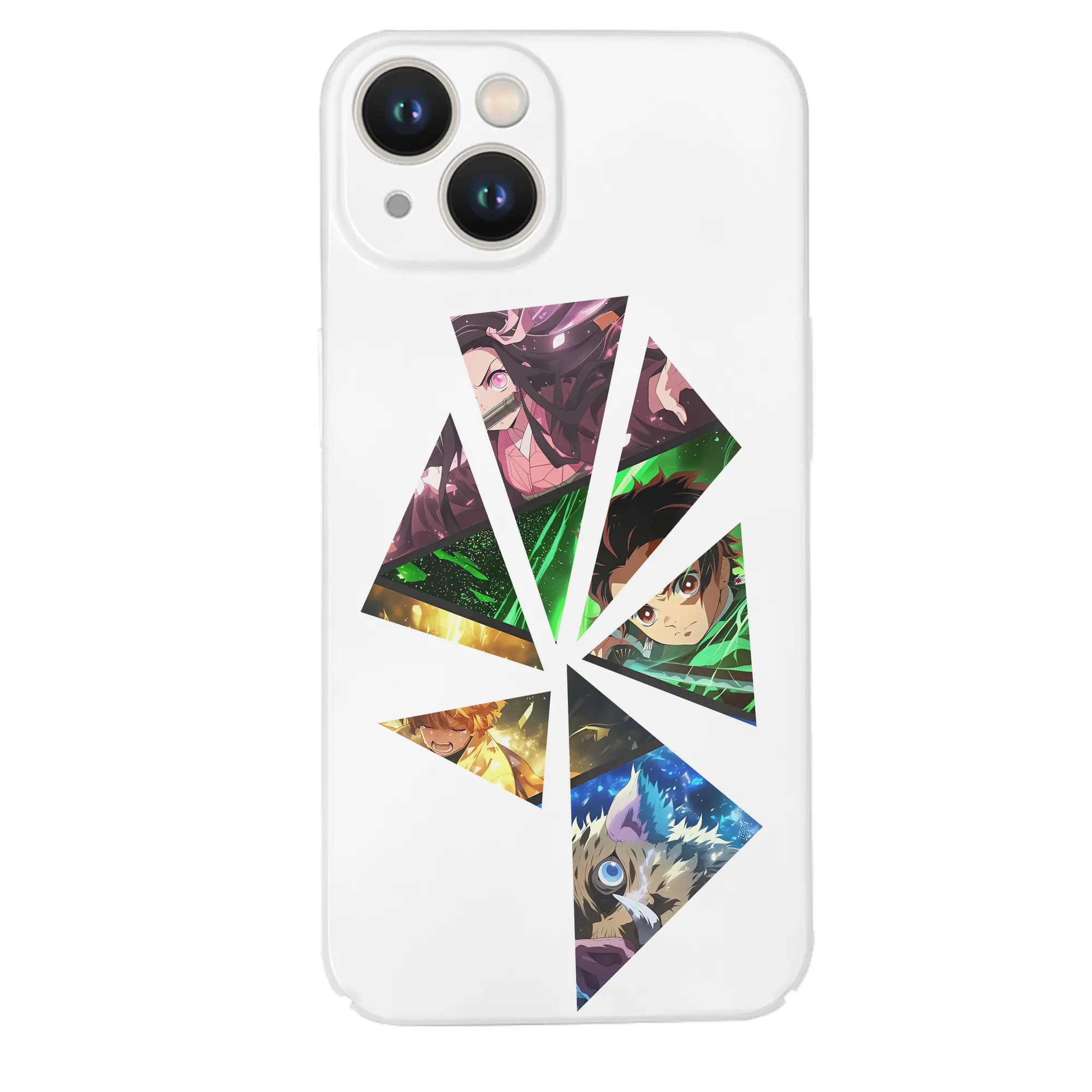 鬼滅の刃 グッズ,竈門 禰豆子 - IPhone 14シリーズ対応 ・ ハードケース ・ 衝撃吸収 ・ 360度密着 ・ カメラ保護 ・ 高品質プラスチック ・ 快適操作