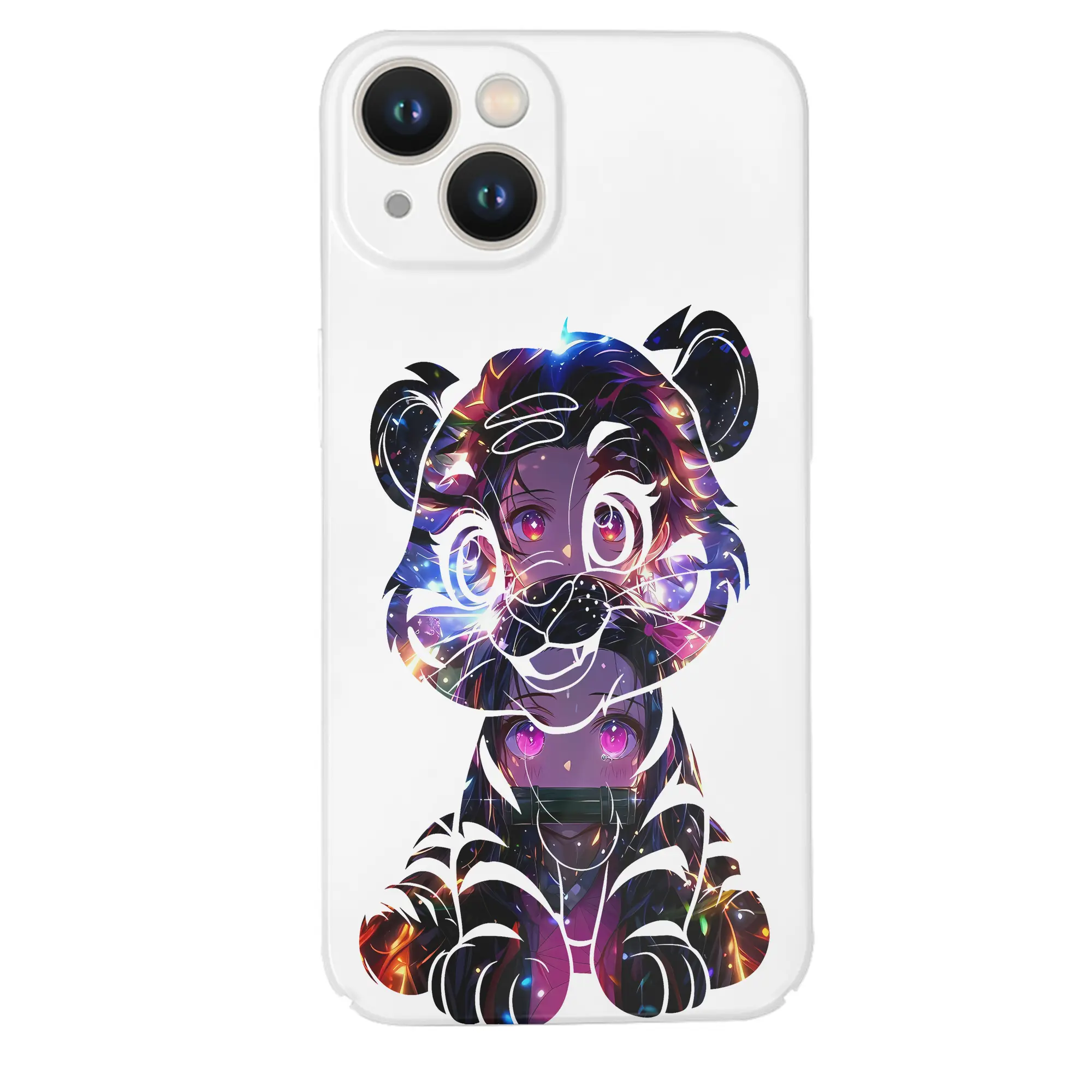 鬼滅の刃 グッズ,竈門 禰豆子 - IPhone 14シリーズ対応 ・ ハードケース ・ 衝撃吸収 ・ 360度密着 ・ カメラ保護 ・ 高品質プラスチック ・ 快適操作