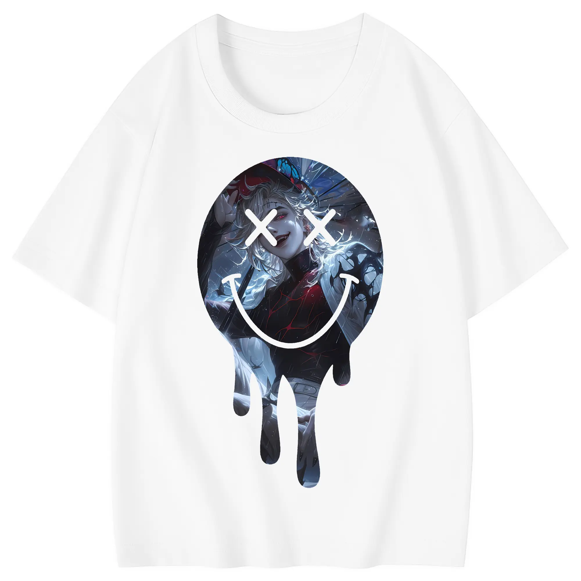 鬼滅の刃 グッズ,童磨 - 綿100％ キッズTシャツ ・ フロントプリント ・ 快適 通気性 ・ スポーツ カジュアル 散歩用