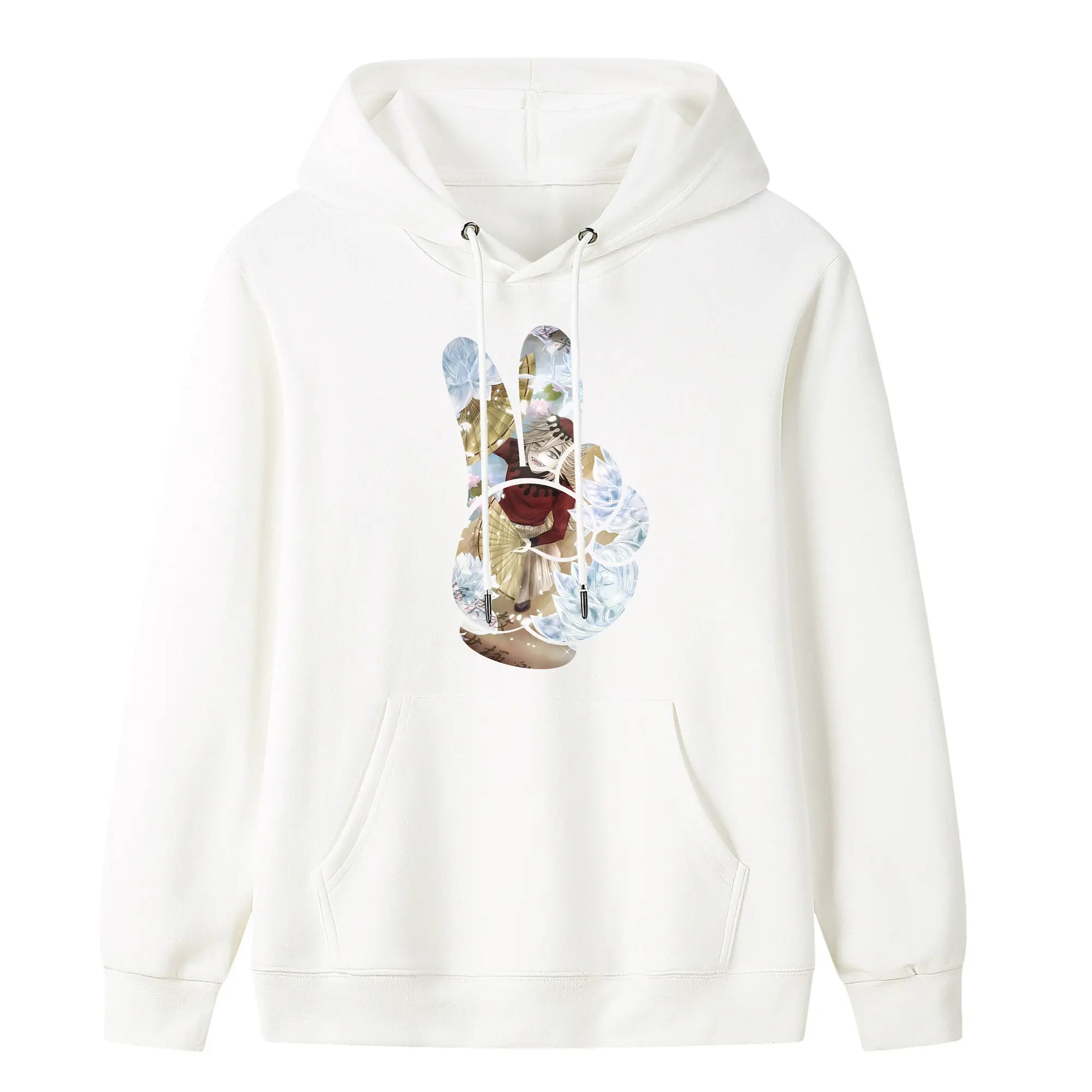 鬼滅の刃 グッズ,童磨 - キッズ フード付きパーカー ・ フロントプリント ・ ポリエステル100％ ・ 快適 通学 スポーツ 日常使い お散歩用