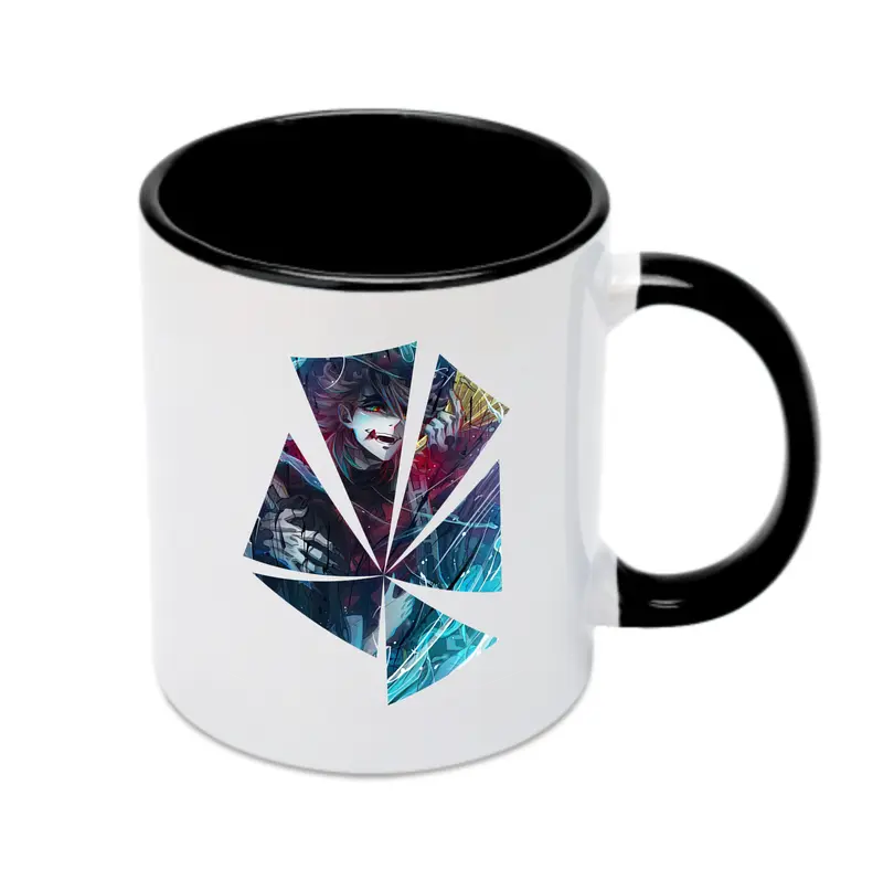 鬼滅の刃 グッズ,童磨 - カラフルマグカップ ・ 陶器 ・ 熱転写プリント ・ 鮮やかデザイン ・ 耐久性 高品質 ・ コーヒー お茶 ギフト用