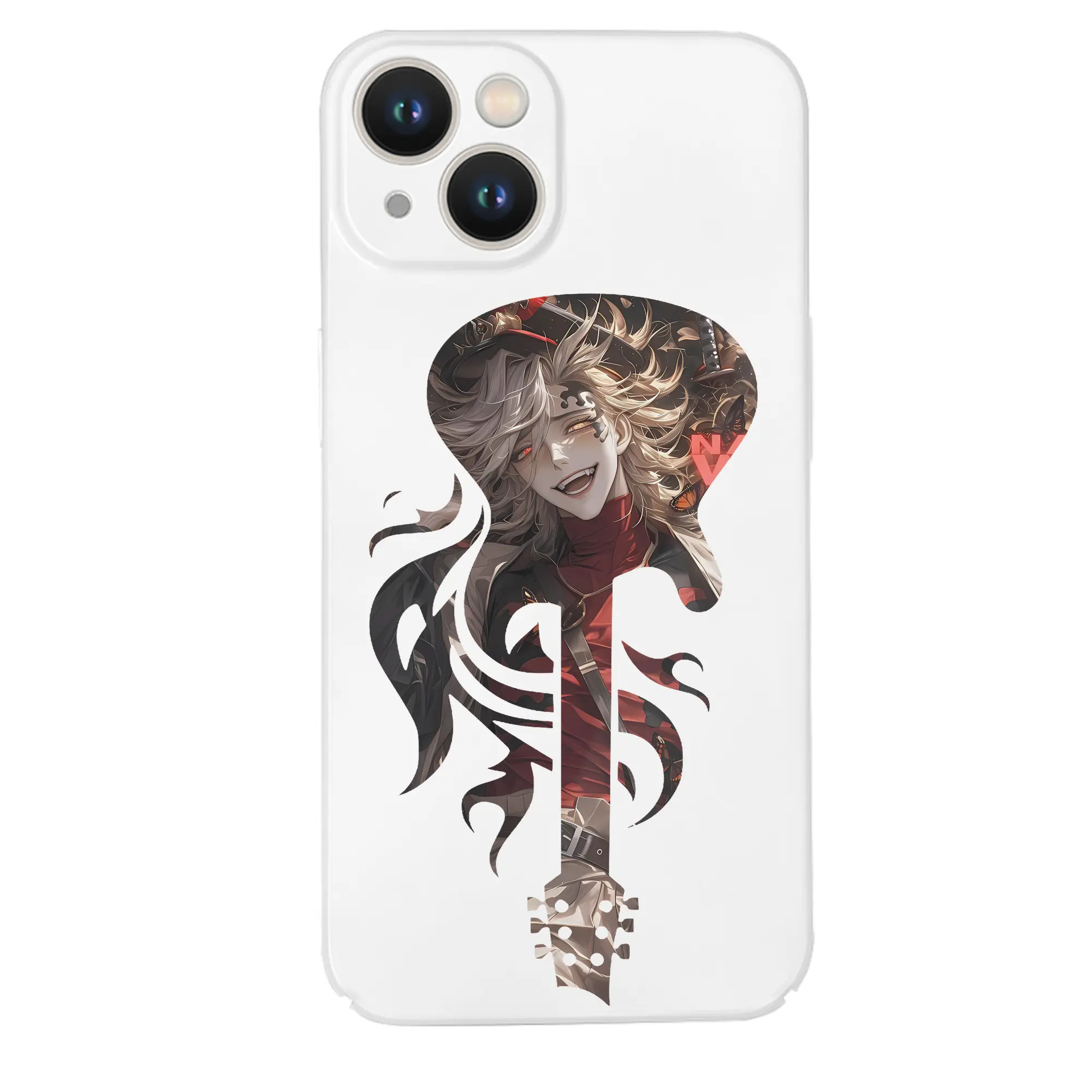 鬼滅の刃 グッズ,童磨 - IPhone 14シリーズ対応 ・ ハードケース ・ 衝撃吸収 ・ 360度密着 ・ カメラ保護 ・ 高品質プラスチック ・ 快適操作