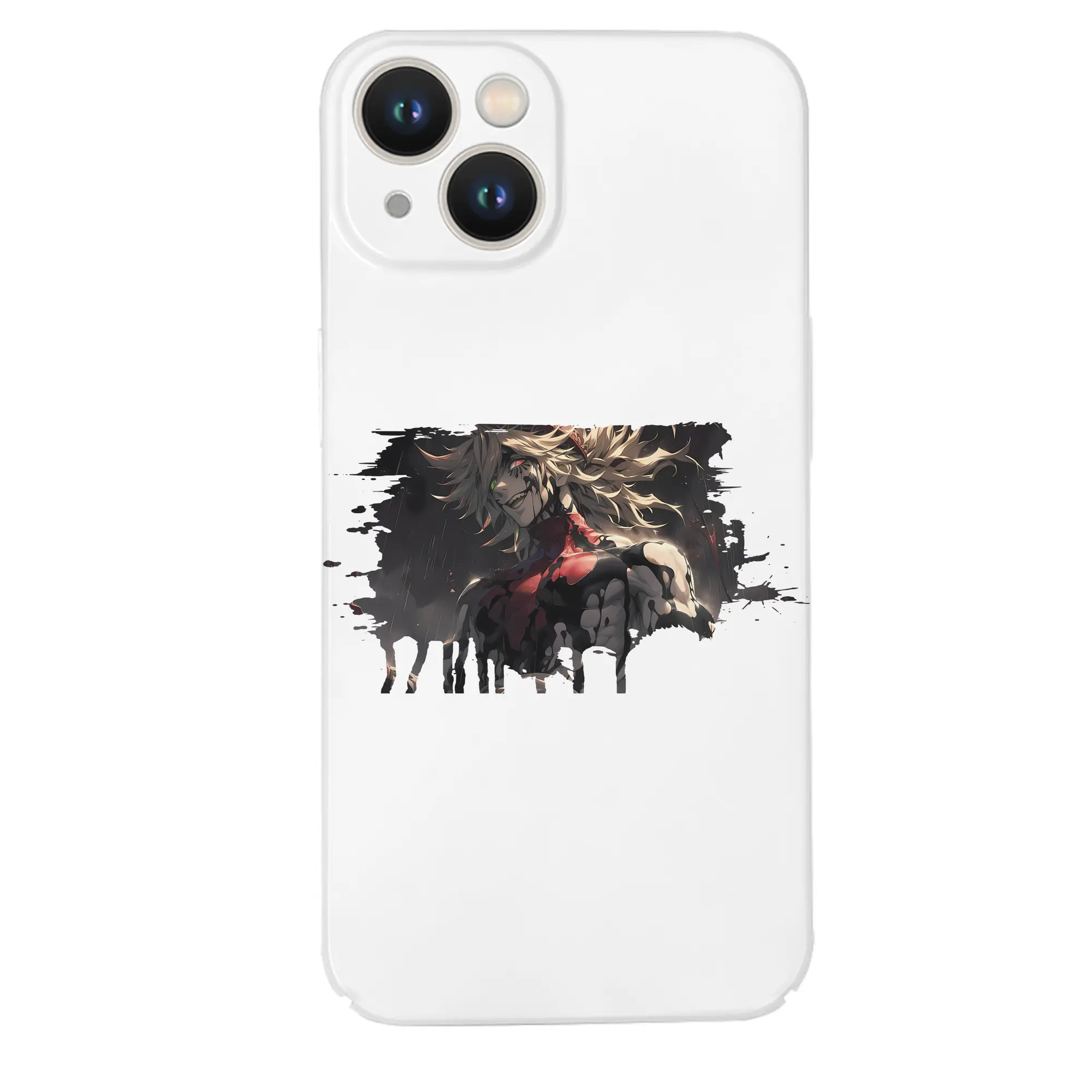 鬼滅の刃 グッズ,童磨 - IPhone 14シリーズ対応 ・ ハードケース ・ 衝撃吸収 ・ 360度密着 ・ カメラ保護 ・ 高品質プラスチック ・ 快適操作