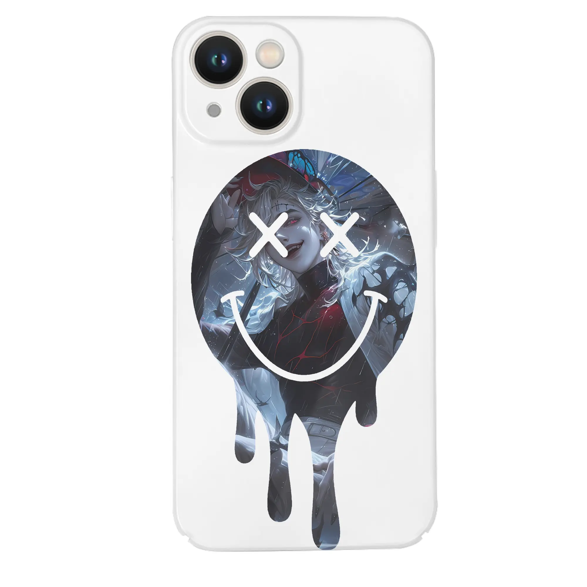 鬼滅の刃 グッズ,童磨 - IPhone 14シリーズ対応 ・ ハードケース ・ 衝撃吸収 ・ 360度密着 ・ カメラ保護 ・ 高品質プラスチック ・ 快適操作