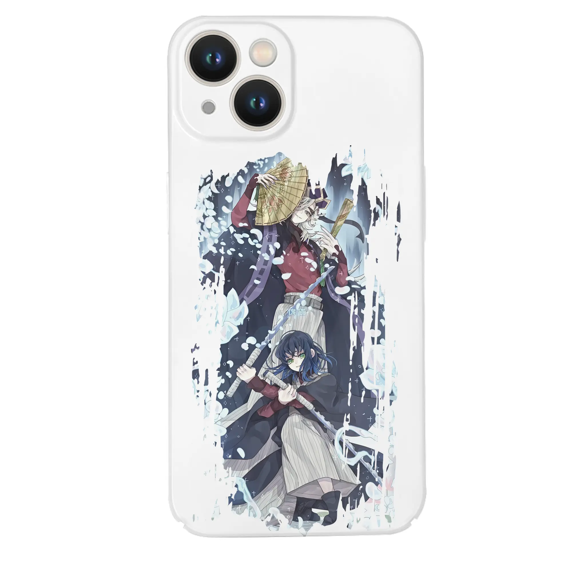鬼滅の刃 グッズ,童磨 - IPhone 14シリーズ対応 ・ ハードケース ・ 衝撃吸収 ・ 360度密着 ・ カメラ保護 ・ 高品質プラスチック ・ 快適操作