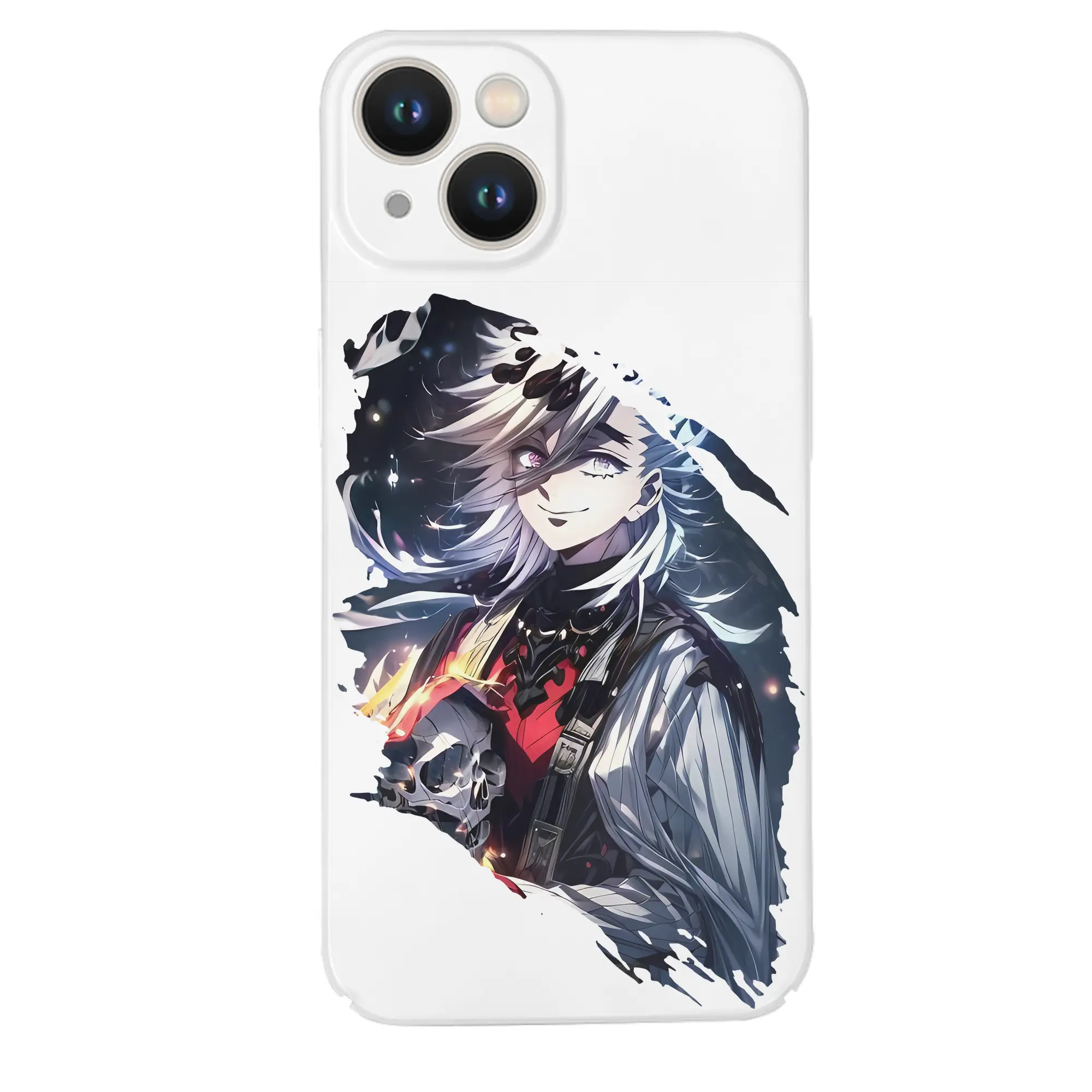 鬼滅の刃 グッズ,童磨 - IPhone 14シリーズ対応 ・ ハードケース ・ 衝撃吸収 ・ 360度密着 ・ カメラ保護 ・ 高品質プラスチック ・ 快適操作