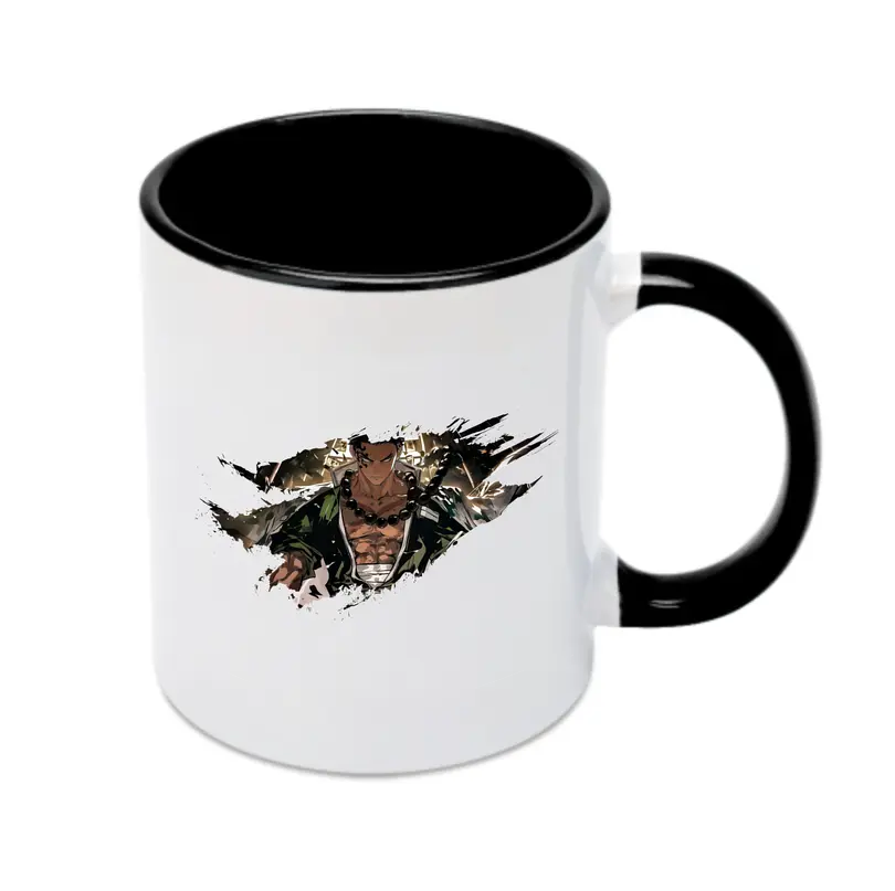 鬼滅の刃 グッズ,悲鳴嶼 行冥 - カラフルマグカップ ・ 陶器 ・ 熱転写プリント ・ 鮮やかデザイン ・ 耐久性 高品質 ・ コーヒー お茶 ギフト用